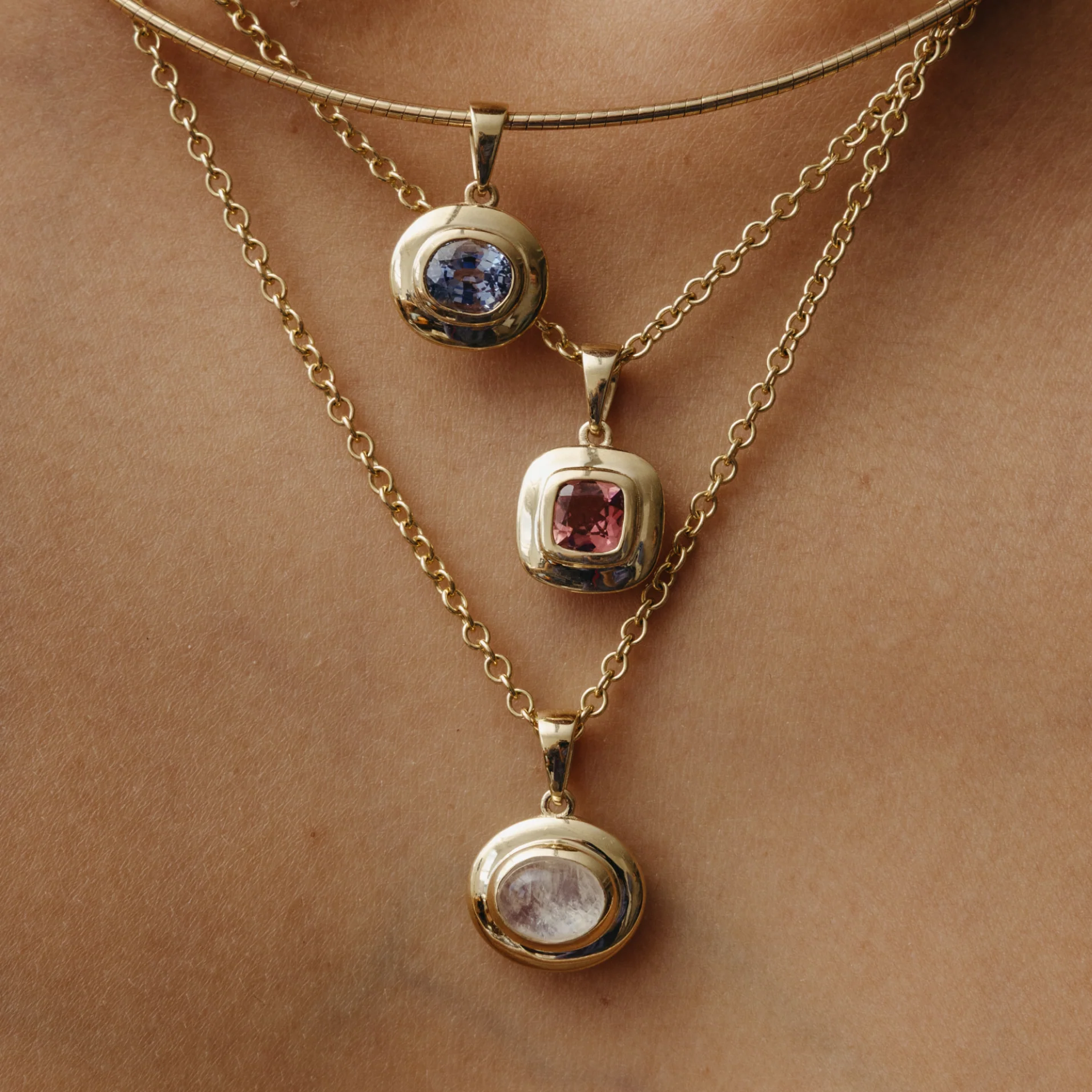 Moonstone Ripple Charm - Image 4