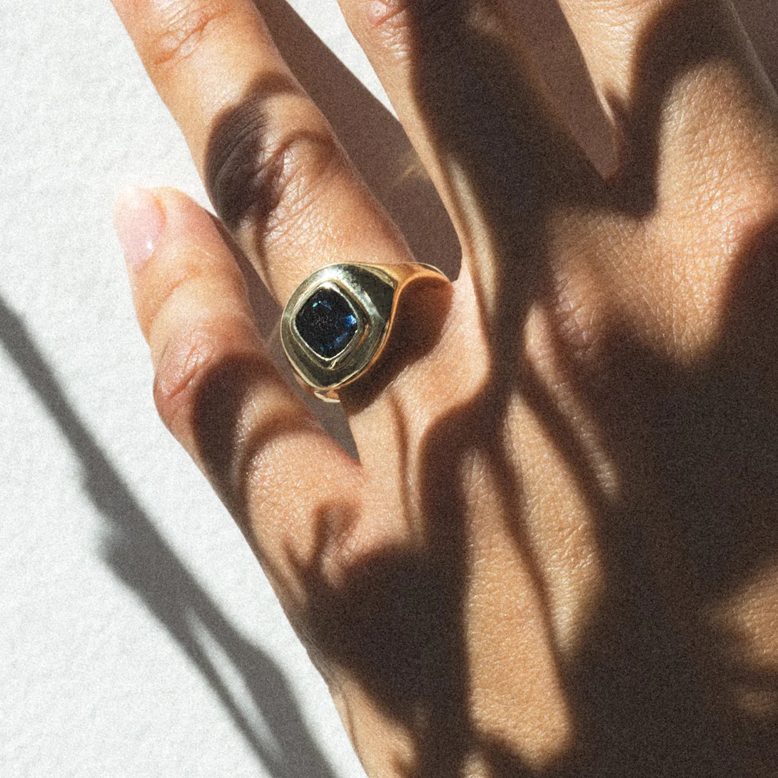 1.41ct Spinel Ripple Ring - Image 4
