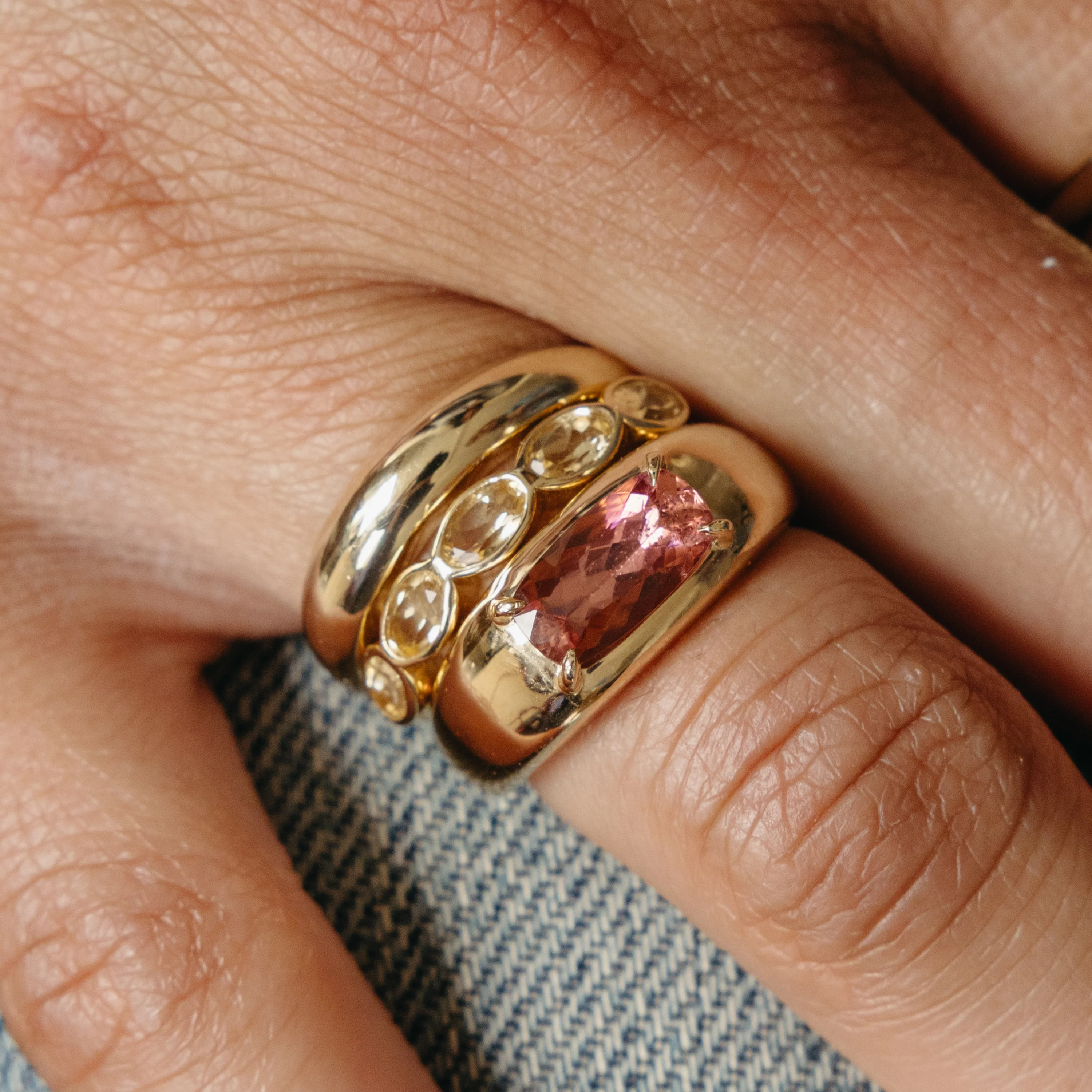 1.70ct Pink Tourmaline Cloud Ring - Image 2