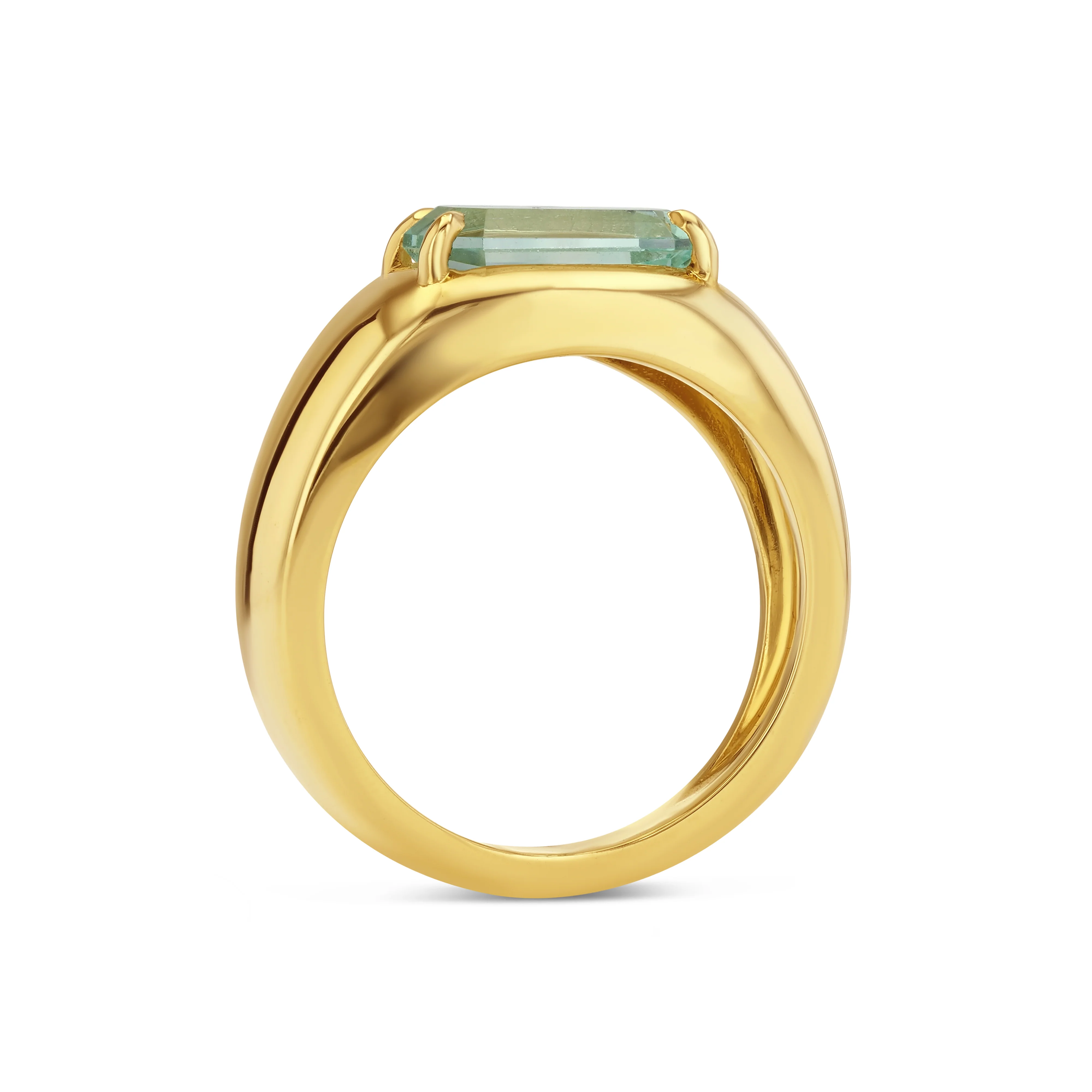 1.80ct Mint Beryl Cloud Ring - Image 3
