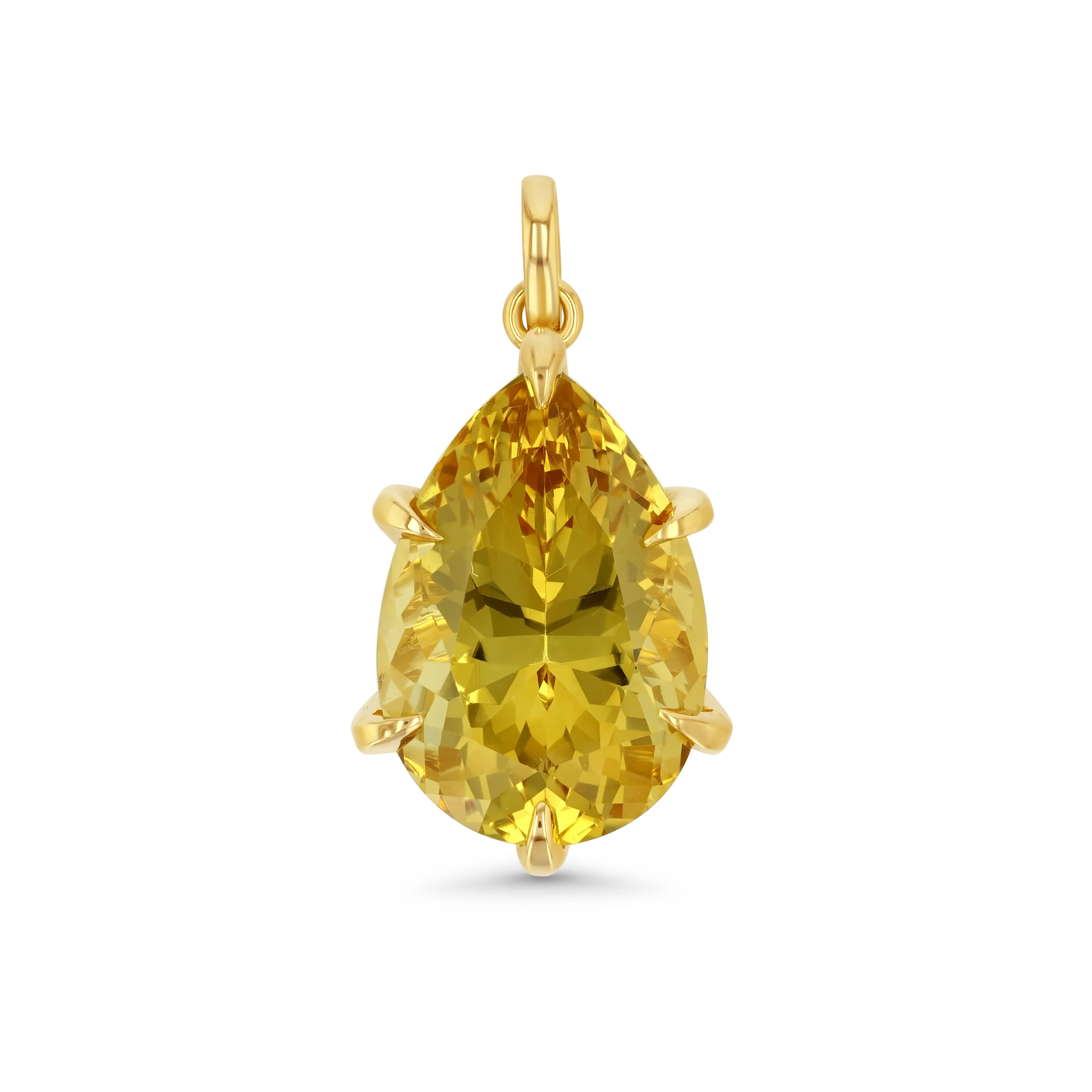 16.09ct Citrine Canelé Prong Charm