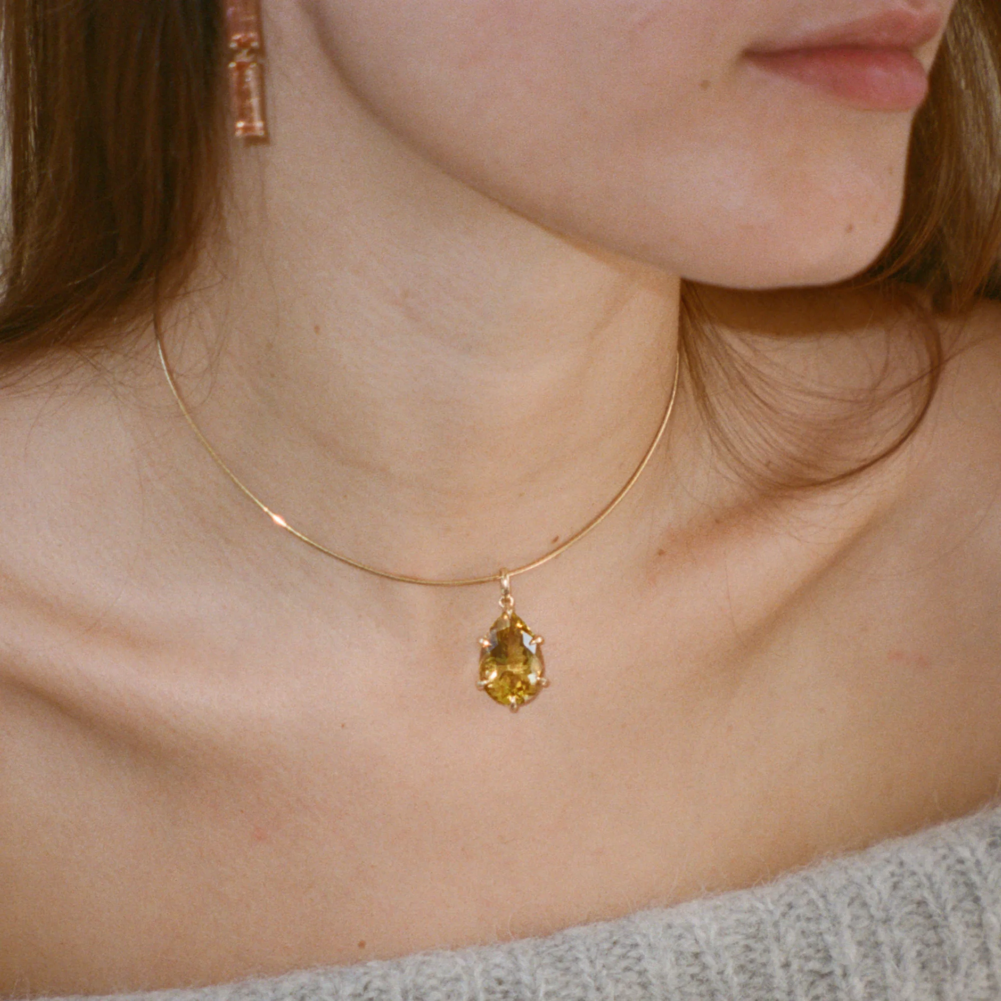 16.09ct Citrine Canelé Prong Charm - Image 4