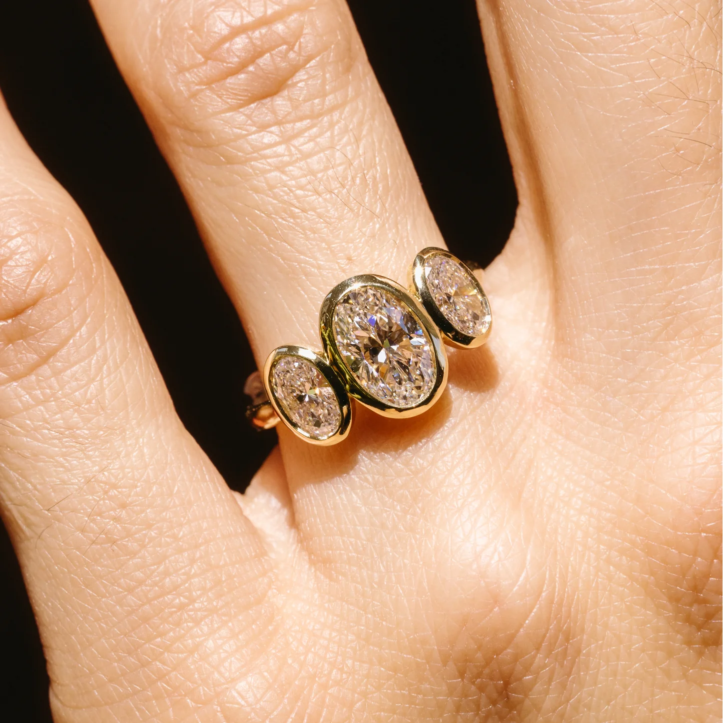 2.54tcw Oval Diamond Auden Ring - Image 4