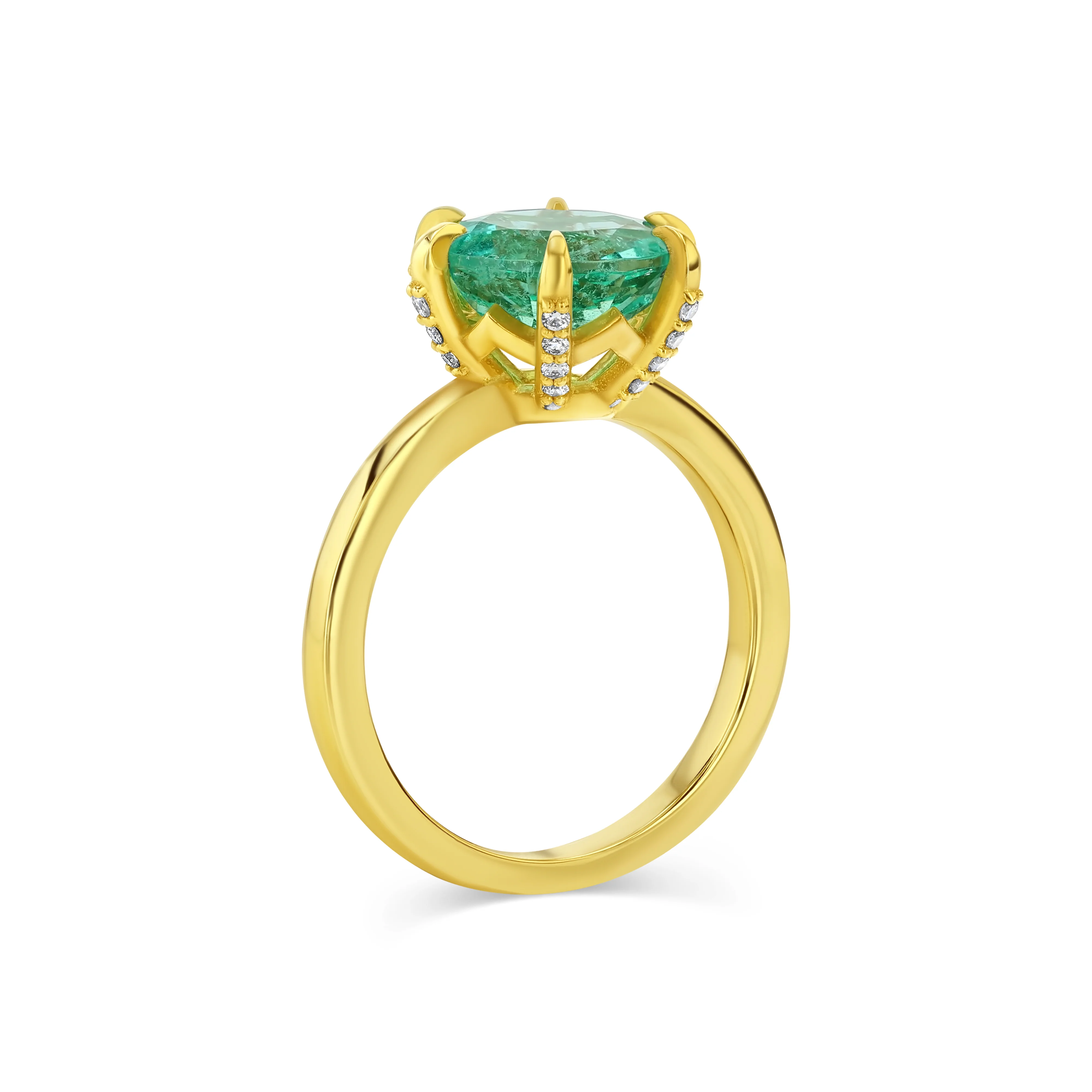 2.81ct Muzo Emerald Neena Ring - Image 3