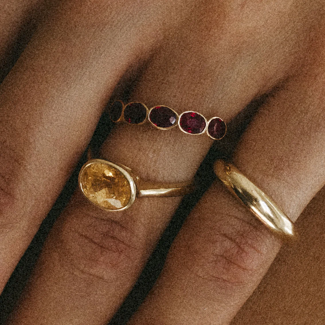 2.90CT IMPERIAL TOPAZ BEZEL RING - Image 7