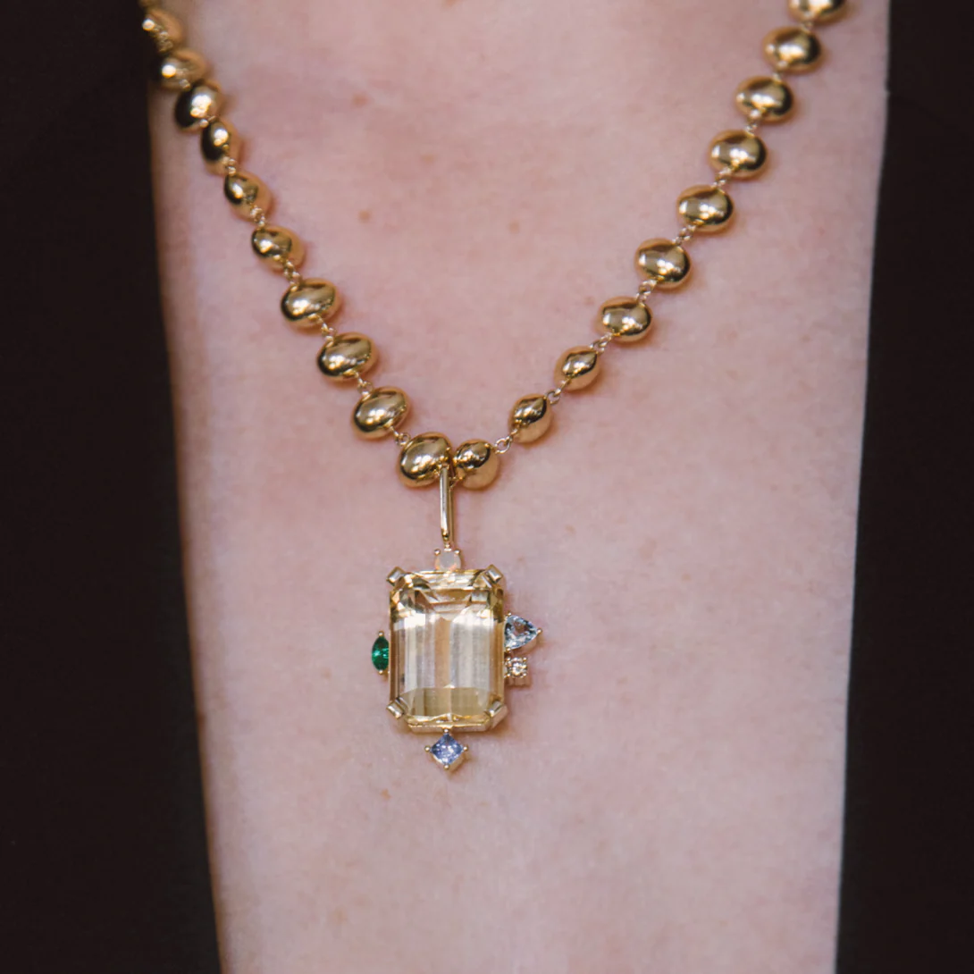 21.50CT CITRINE MONTAGE CHARM - Image 4