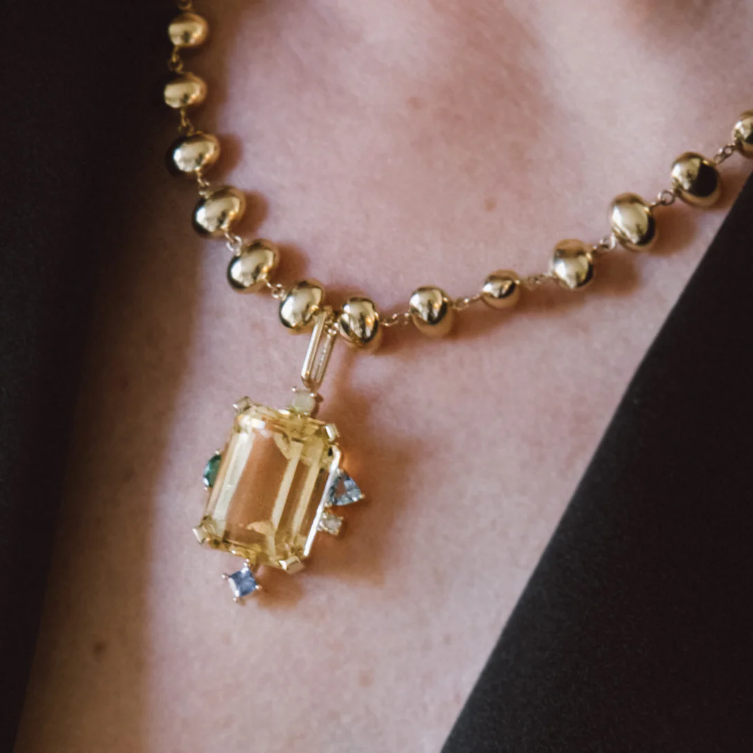 21.50CT CITRINE MONTAGE CHARM - Image 5