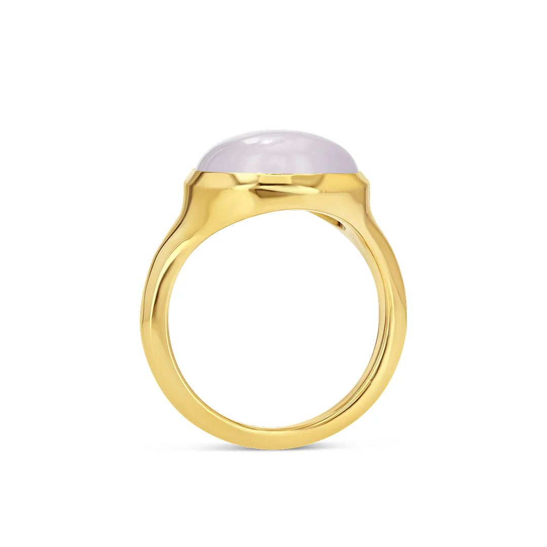 4.10ct Moonstone Signet Ring - Image 3