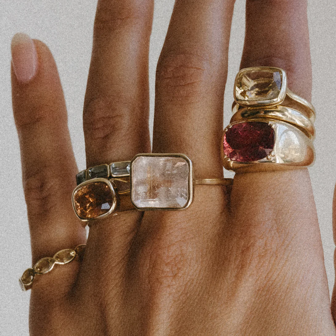 4ct Citrine Georgia Birthstone Ring - Image 5
