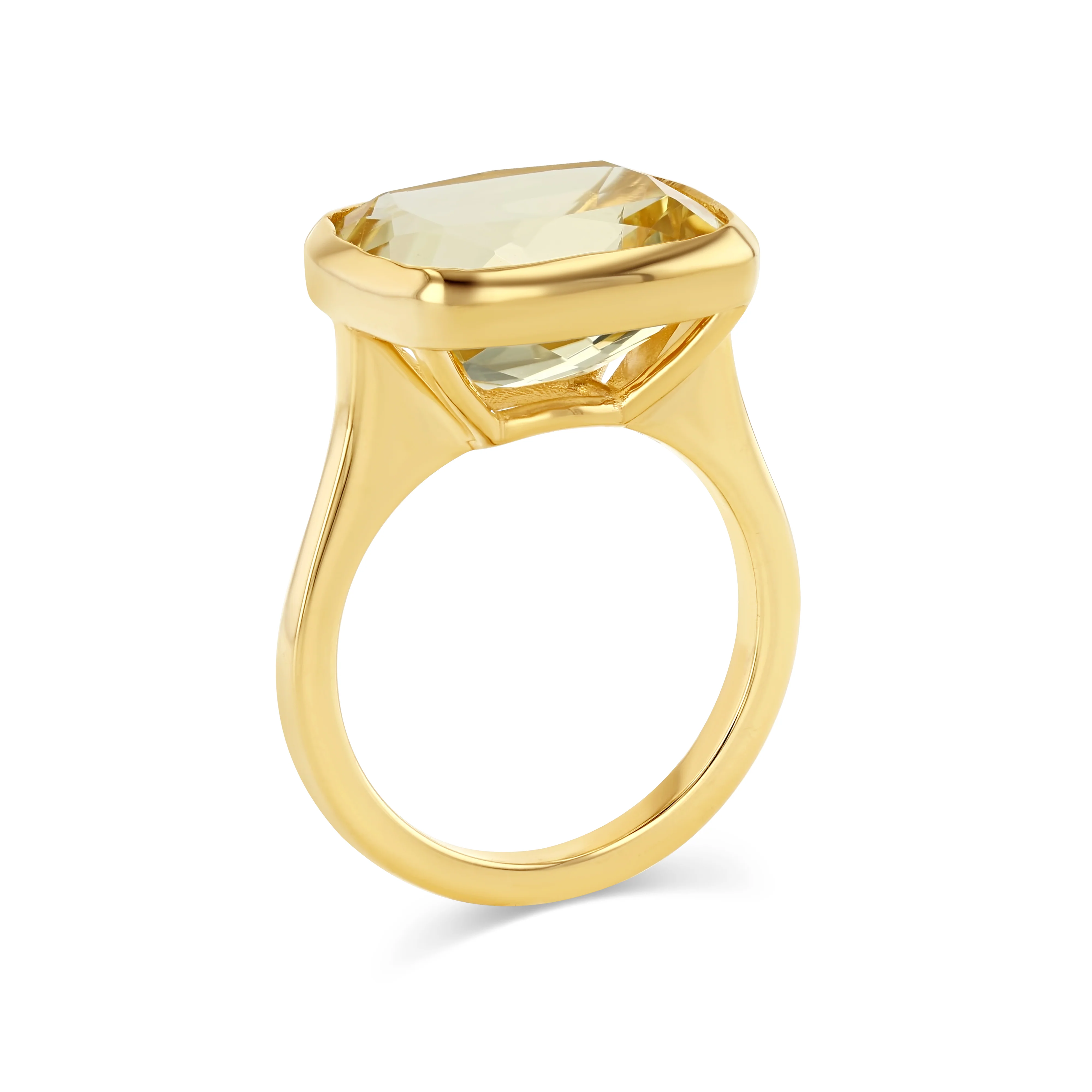 4ct Citrine Georgia Birthstone Ring - Image 6