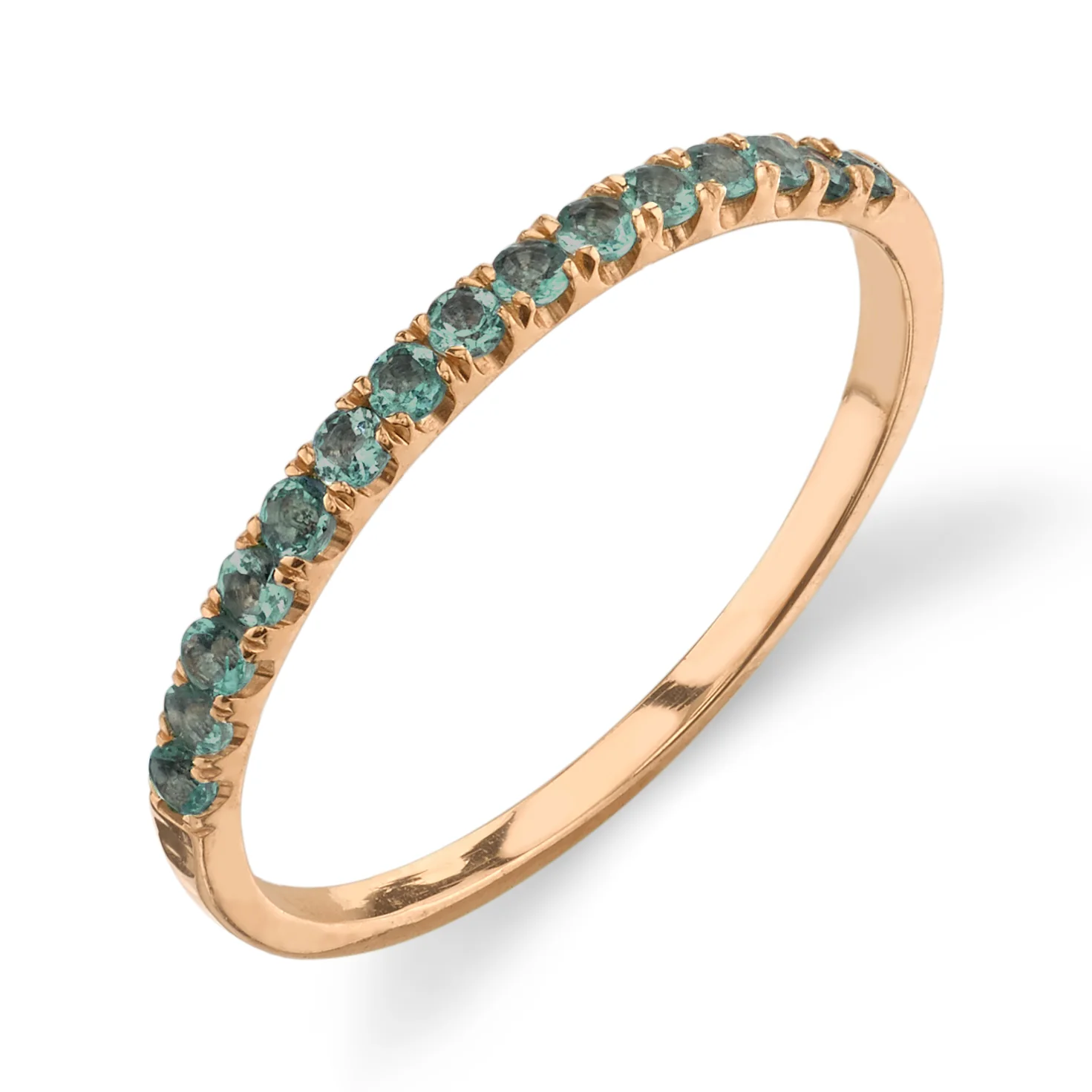 Alexandrite Pavé Ring - Image 4
