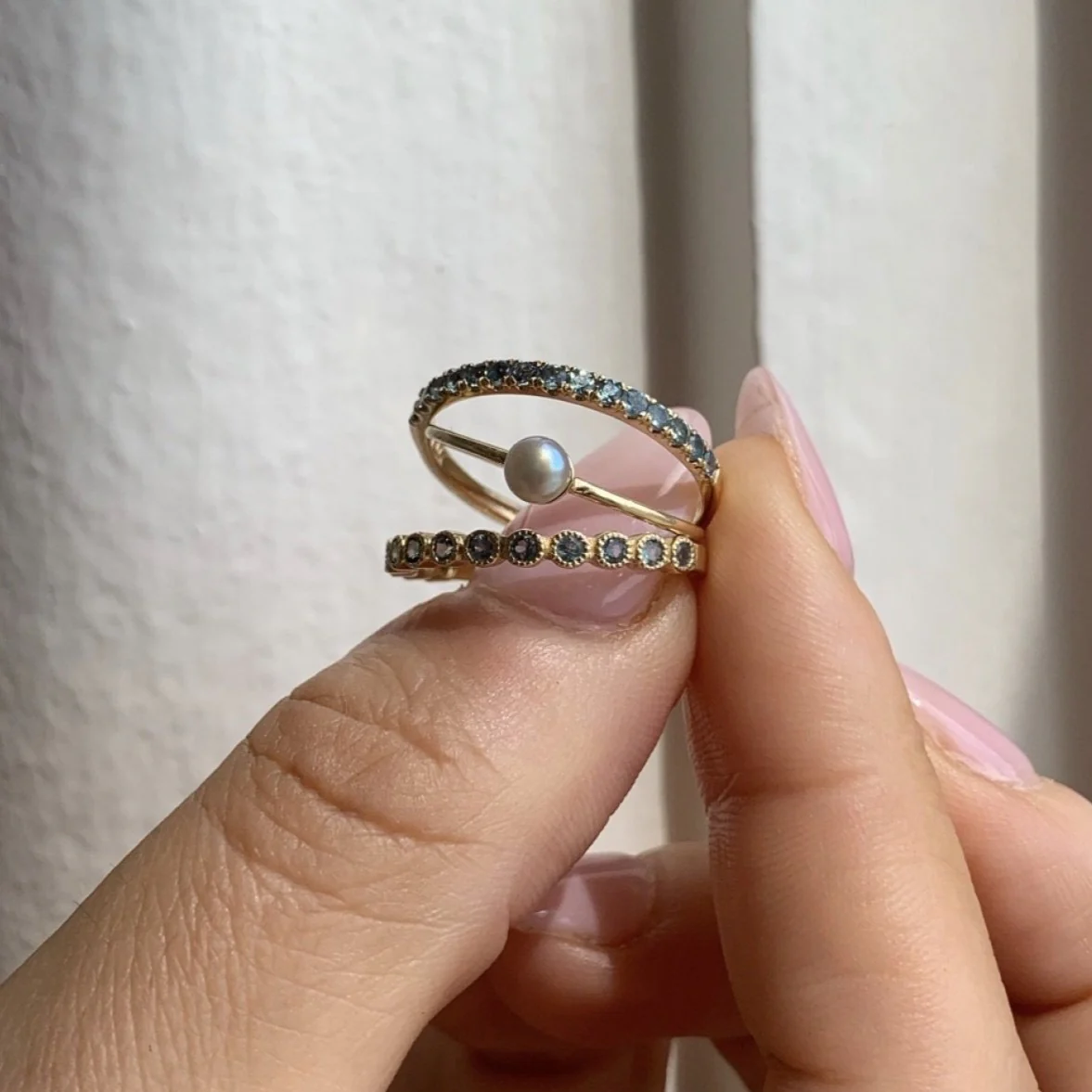 Alexandrite Pavé Ring - Image 7