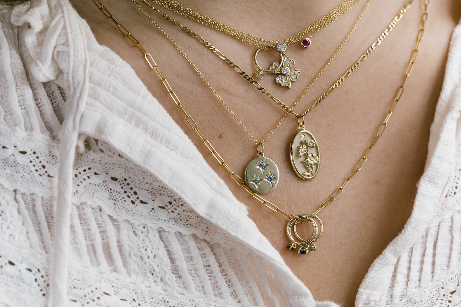 April Birth Flower Charm - Image 3