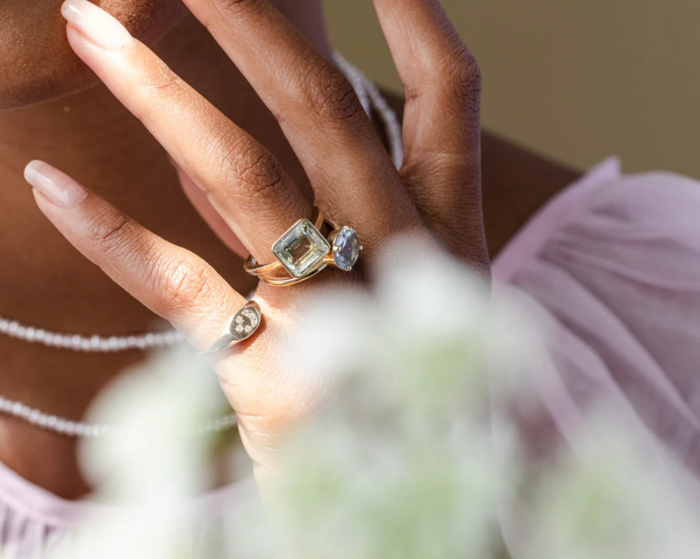 Aquamarine Birthstone Ring - Image 5