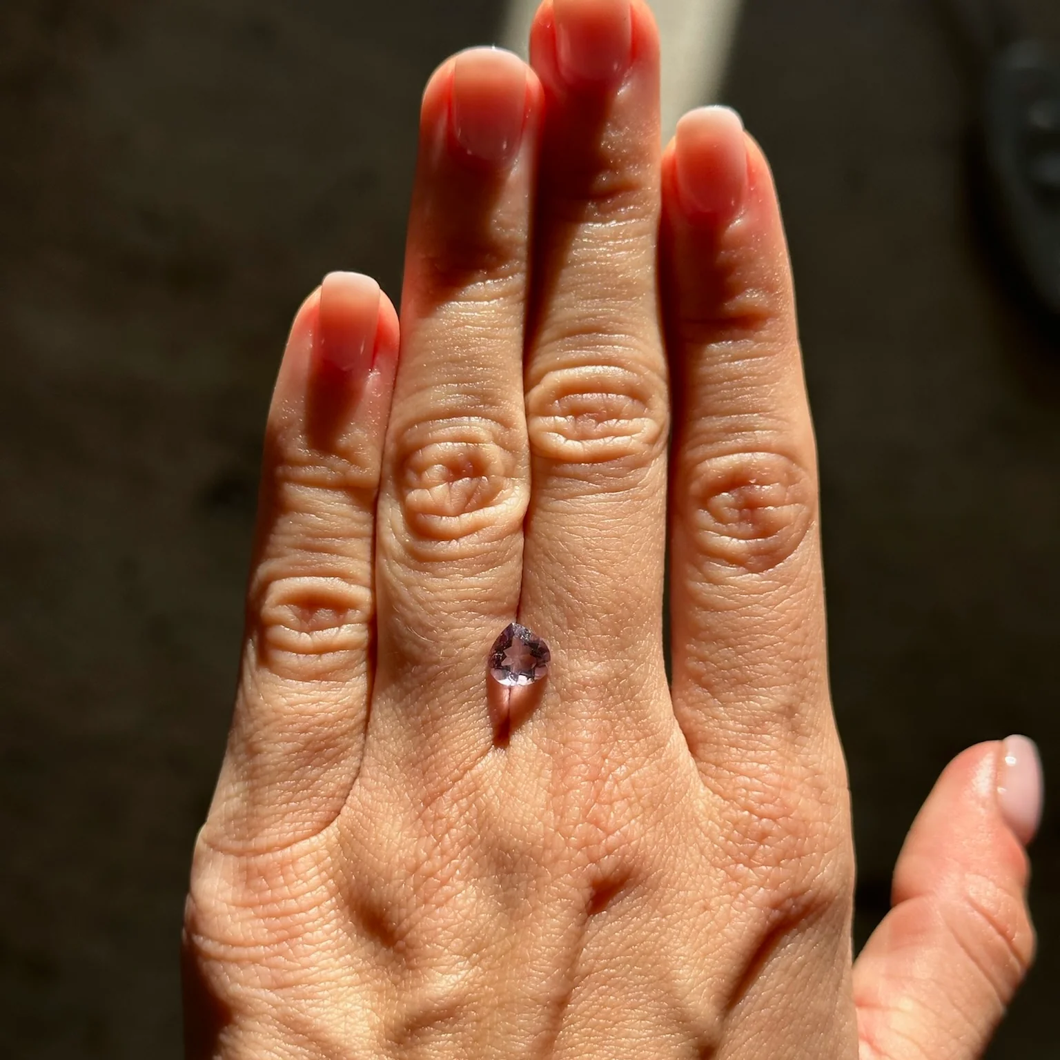 BESPOKE 1.05CT PEAR AMETHYST - Image 3