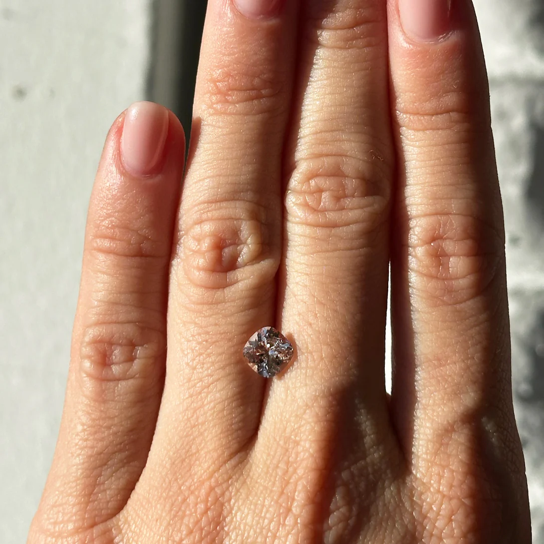 BESPOKE 1.17CT PAKISTAN PINK TOPAZ - Image 2