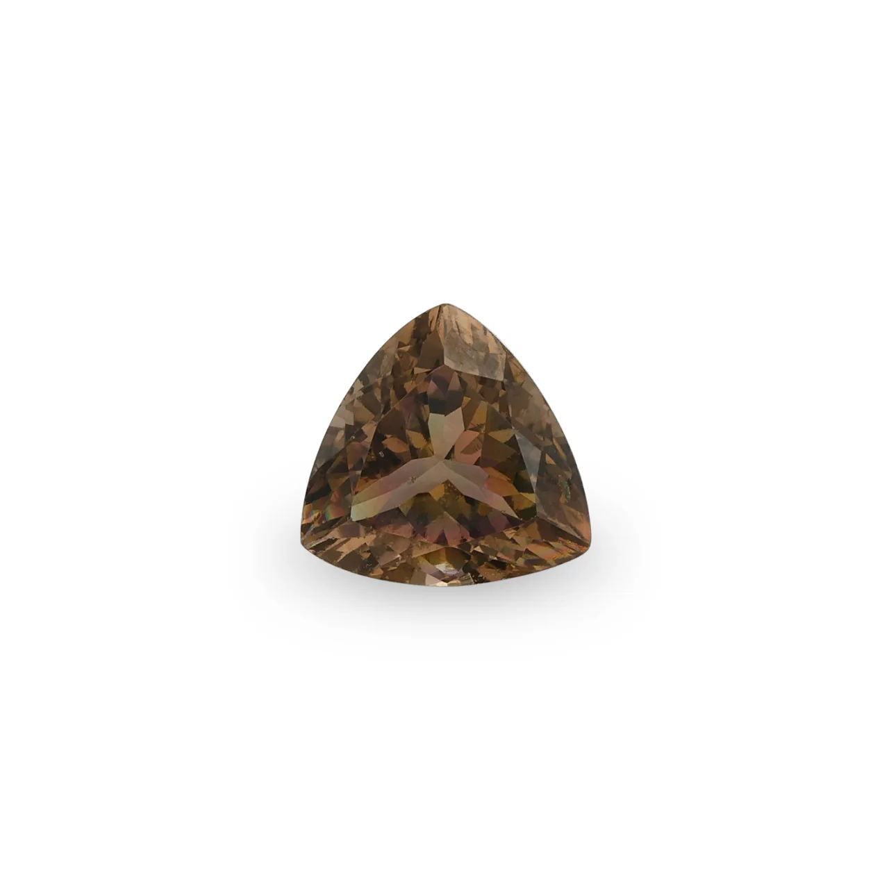 Bespoke 1.21ct Brown Trilliant Tourmaline
