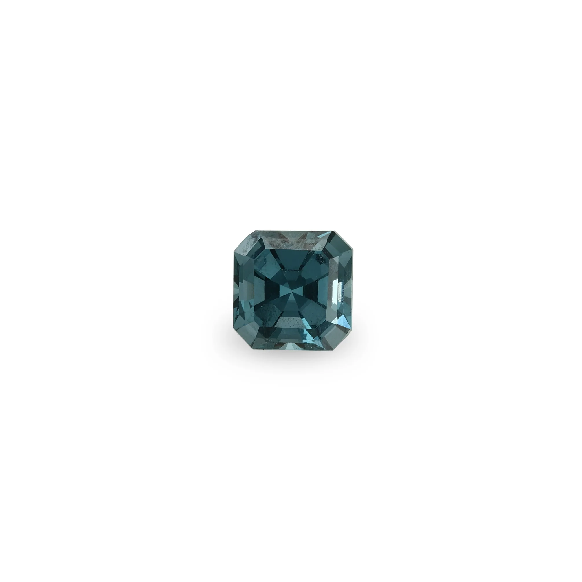 Bespoke 1.54ct Denim Asscher Cut Spinel