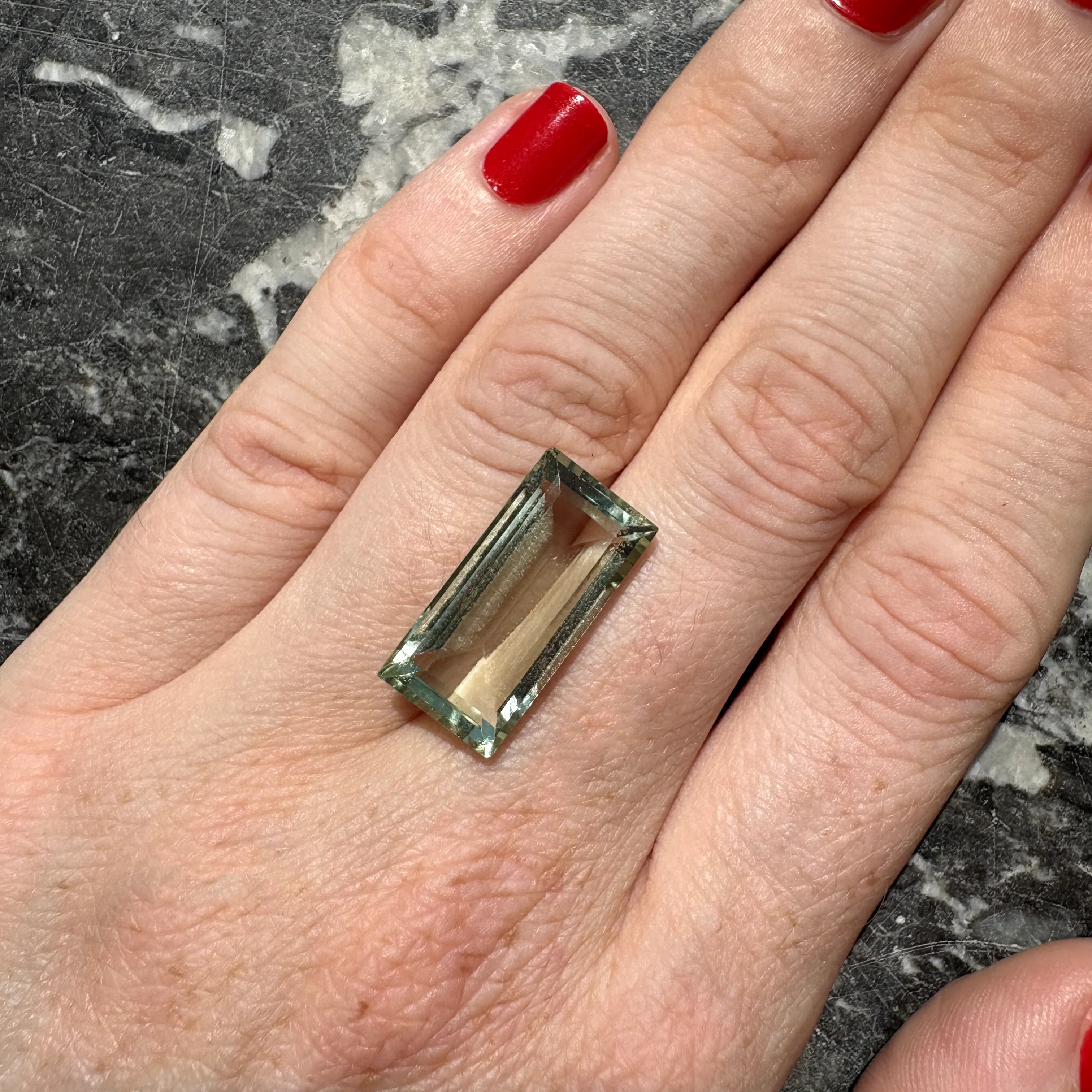Bespoke 11.40ct Light Green Amethyst - Image 4