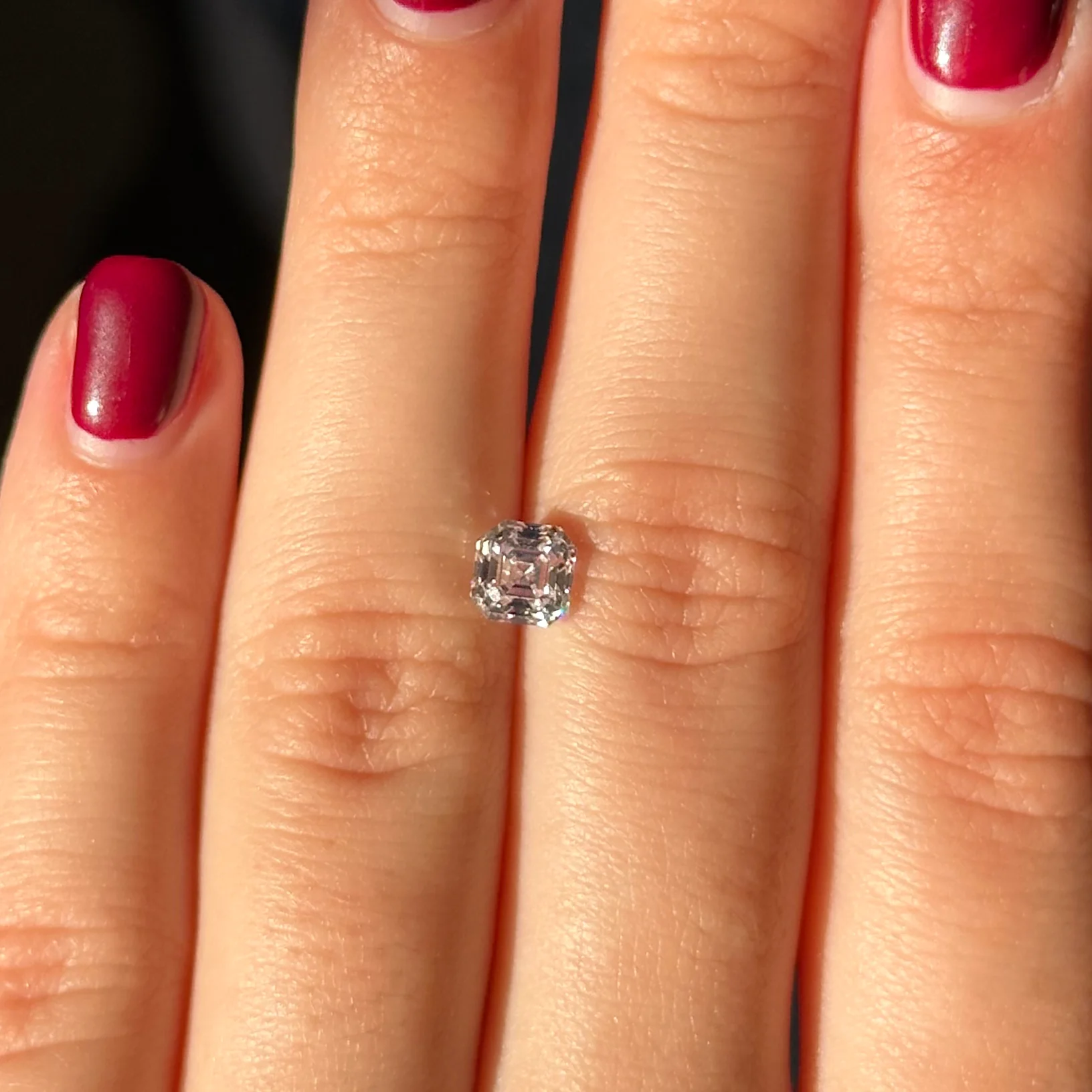 Bespoke 1ct Asscher Cut Diamond - Image 3