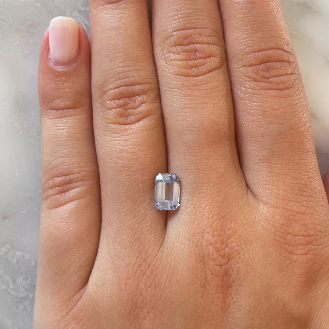 BESPOKE 2.06CT LIGHT BLUE SAPPHIRE - Image 4