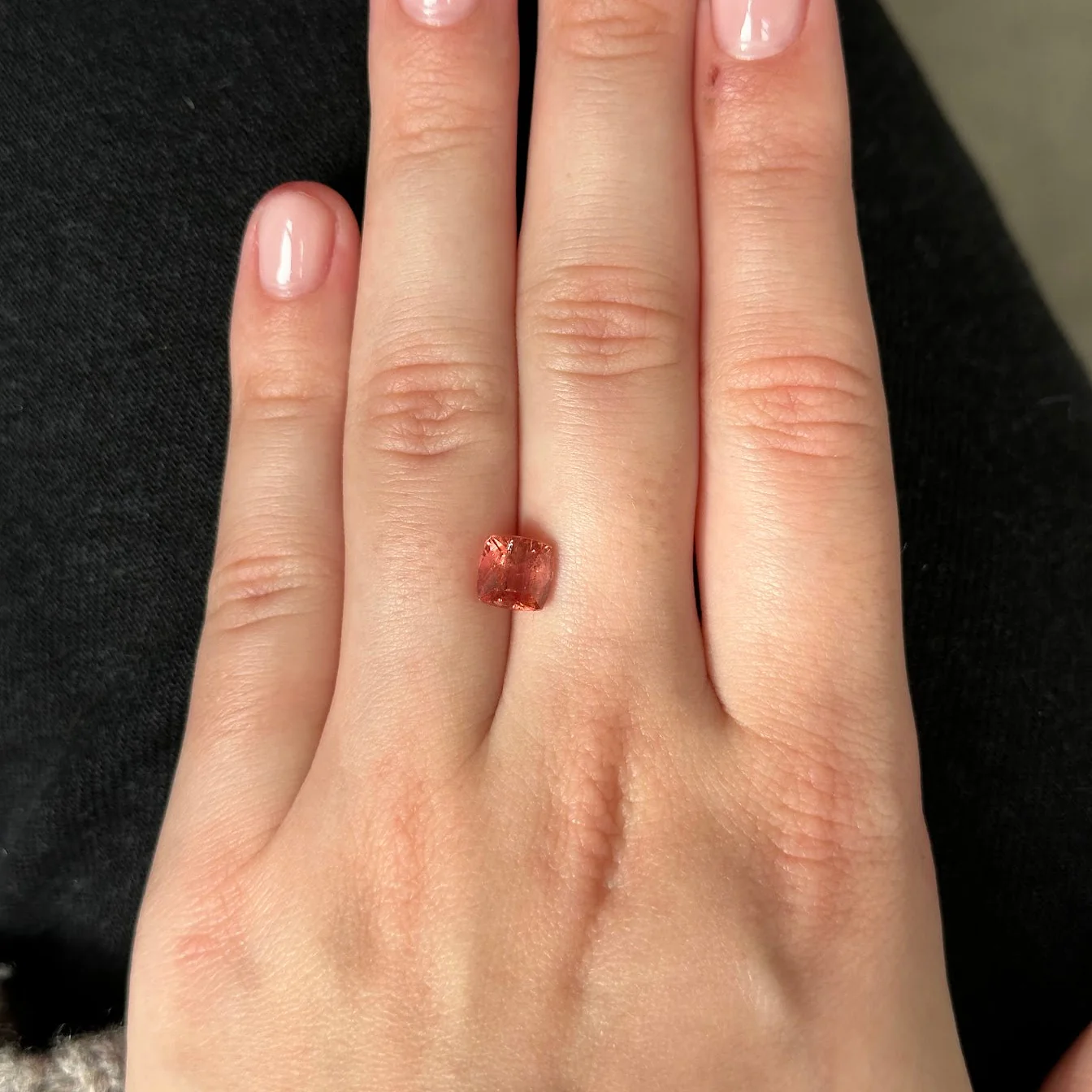 Bespoke 2.18ct Imperial Topaz Cushion Cut - Image 2