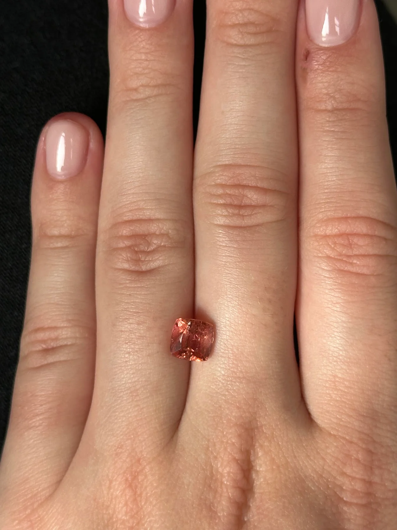 Bespoke 2.18ct Imperial Topaz Cushion Cut - Image 4