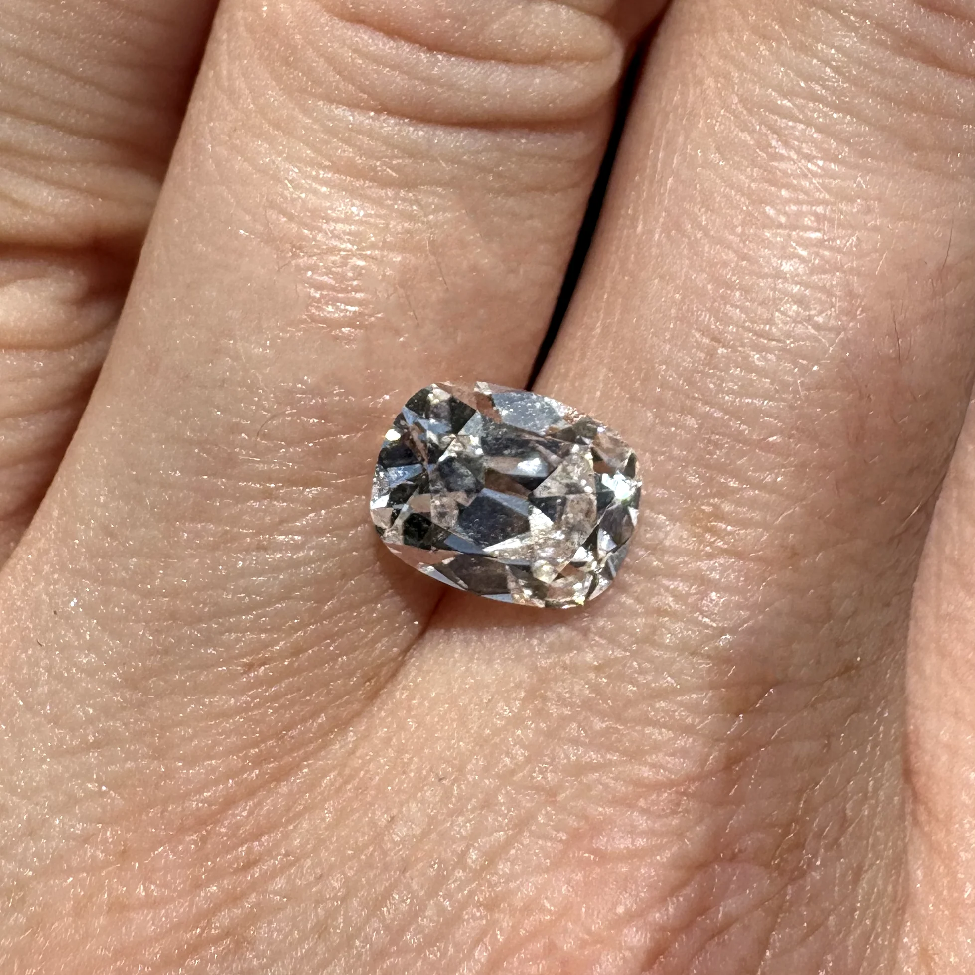 Bespoke 2.18ct Old Mine Cut Lab Diamond - Image 4