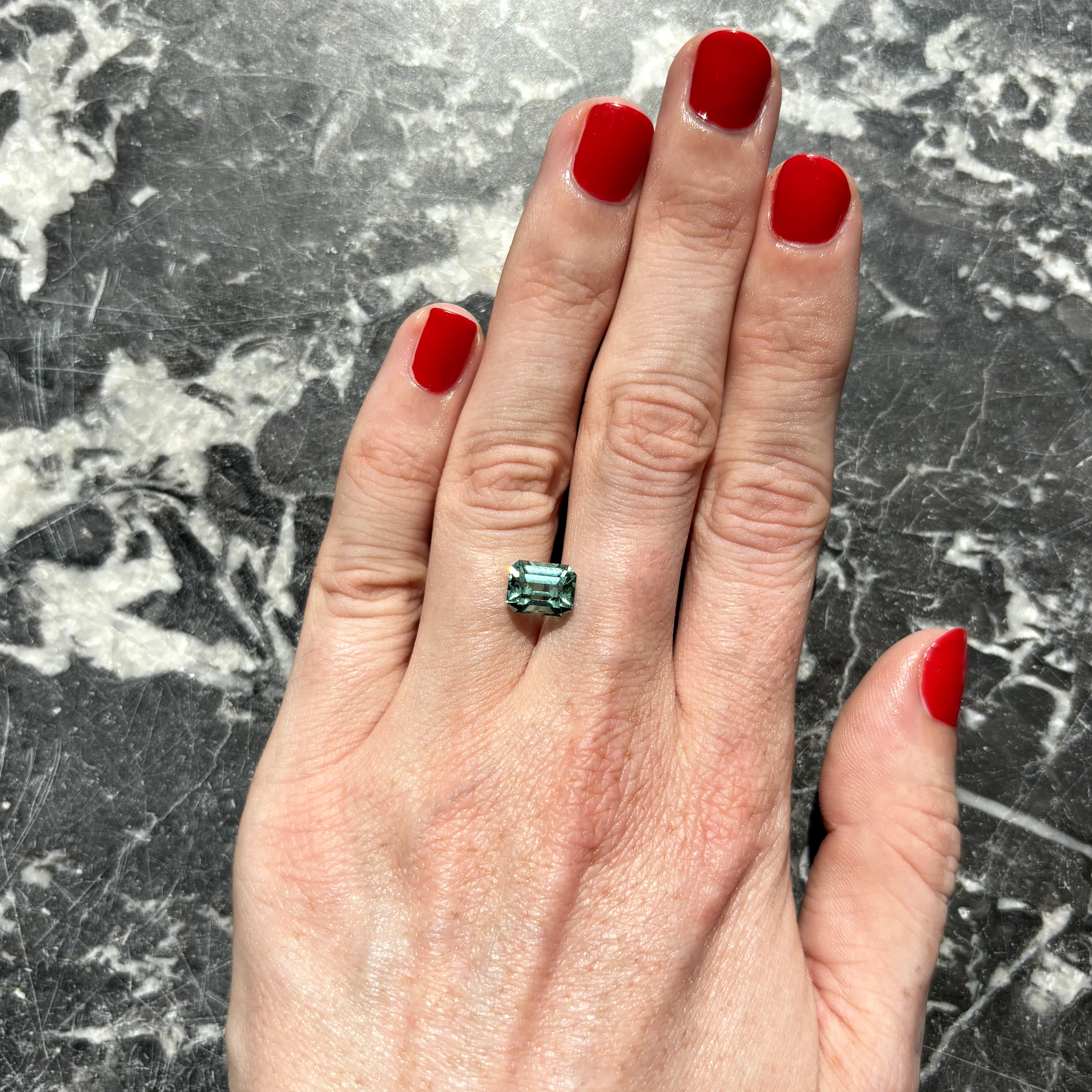 Bespoke 2.26ct Green Blue Tourmaline - Image 2