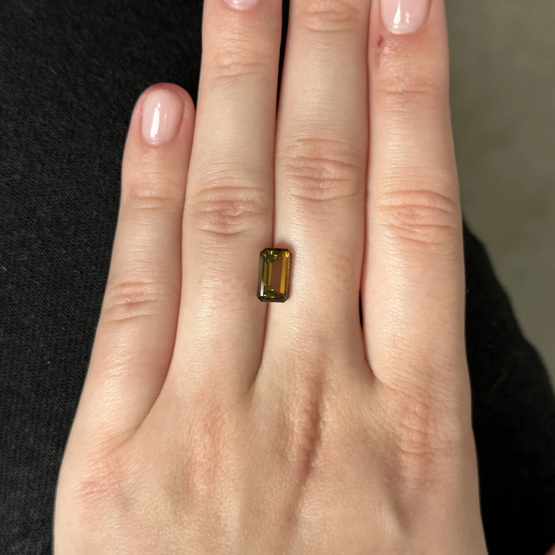 Bespoke 2.52ct Bi-Color Green-Yellow Tourmaline - Image 5