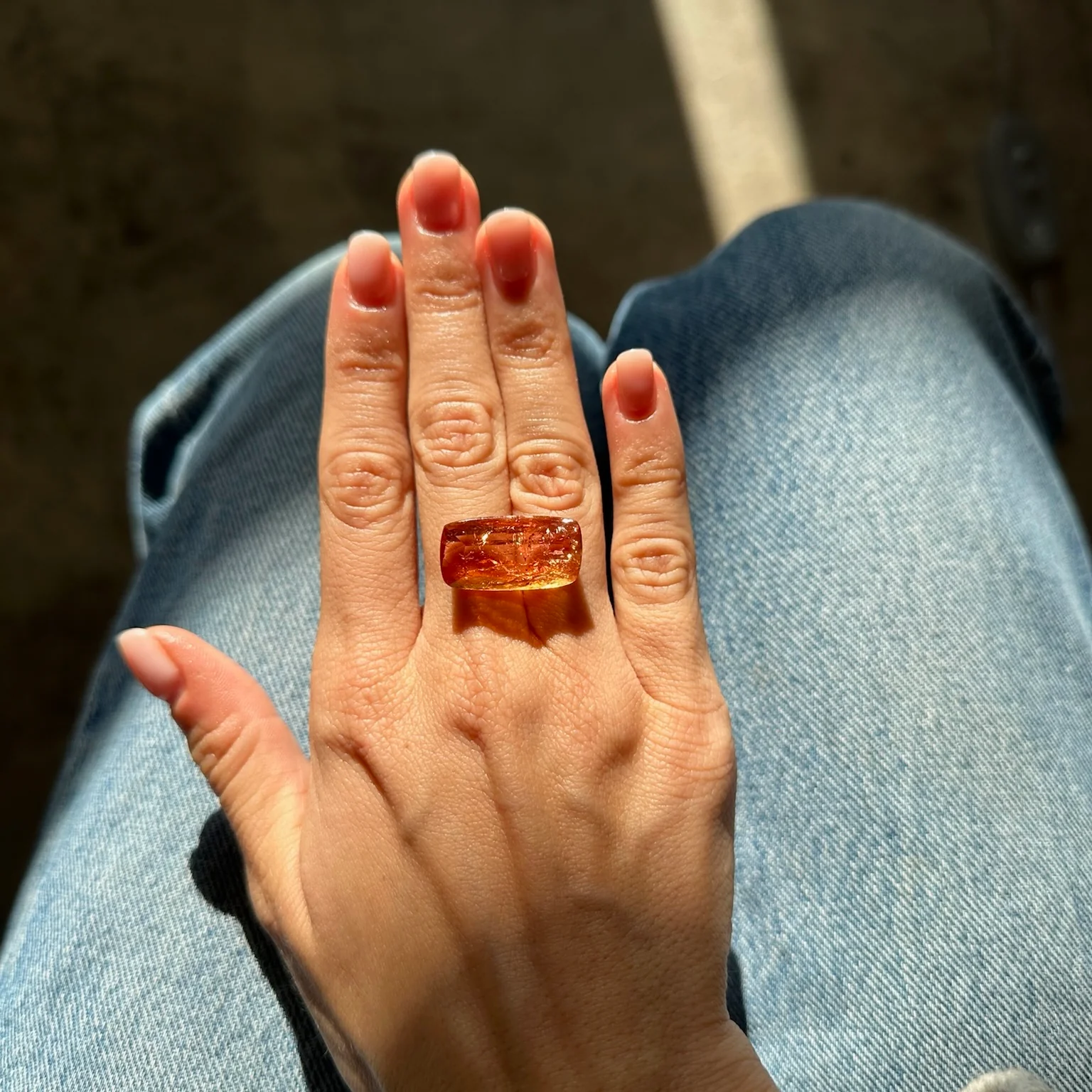 Bespoke 25.61ct Imperial Topaz - Image 2