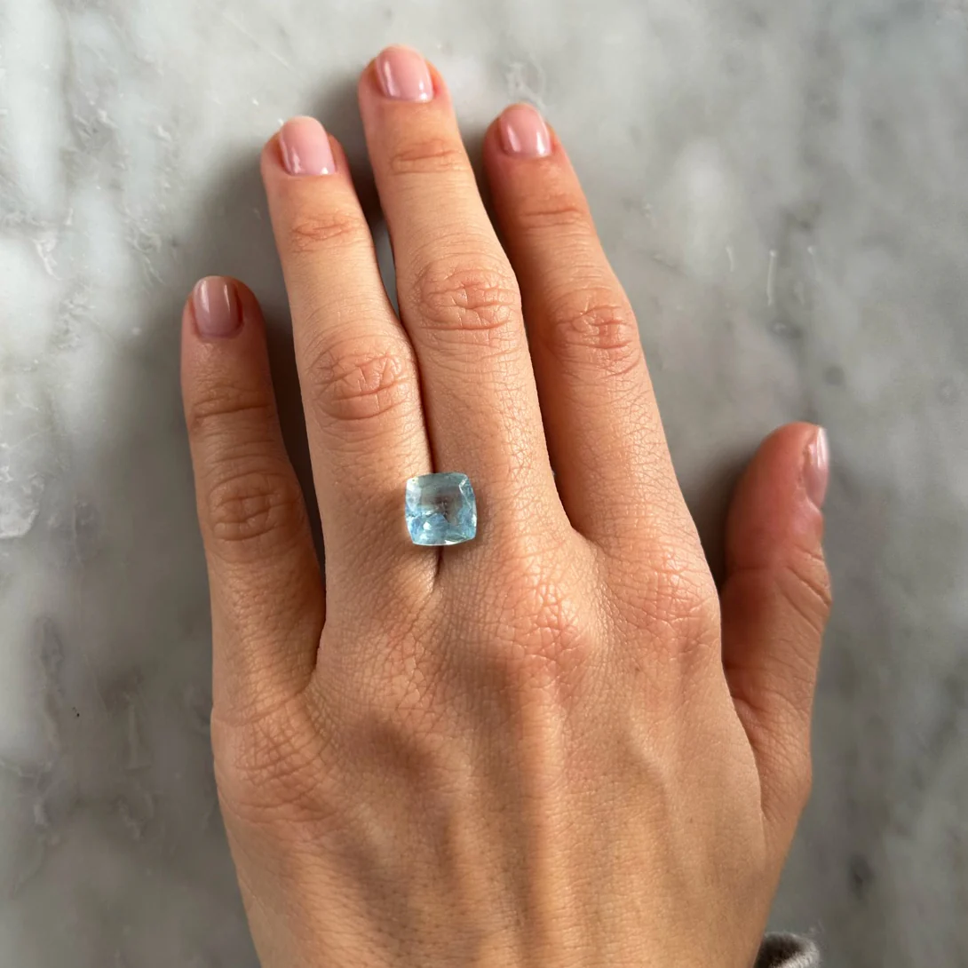 BESPOKE 3.05CT AQUAMARINE - Image 2