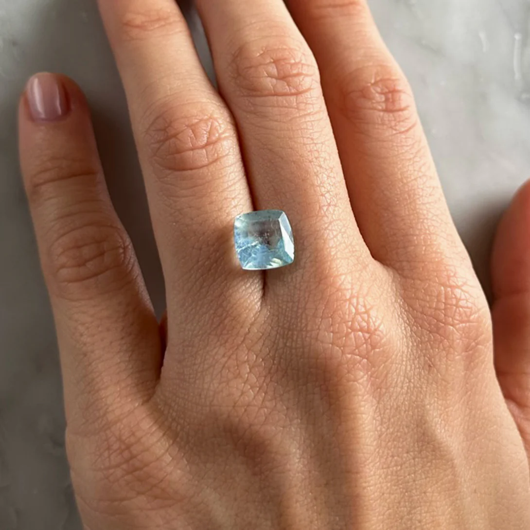 BESPOKE 3.05CT AQUAMARINE - Image 3