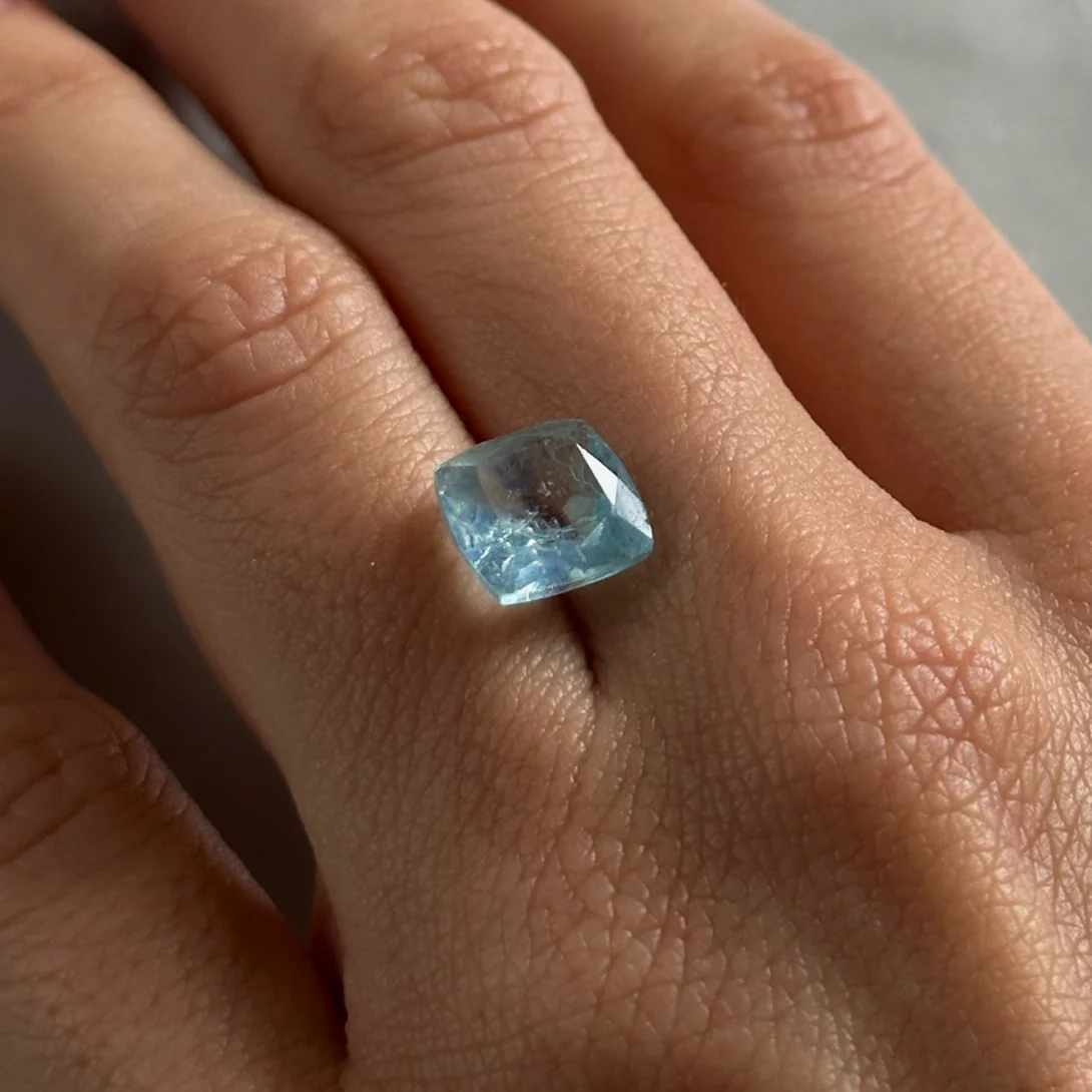 BESPOKE 3.05CT AQUAMARINE - Image 5