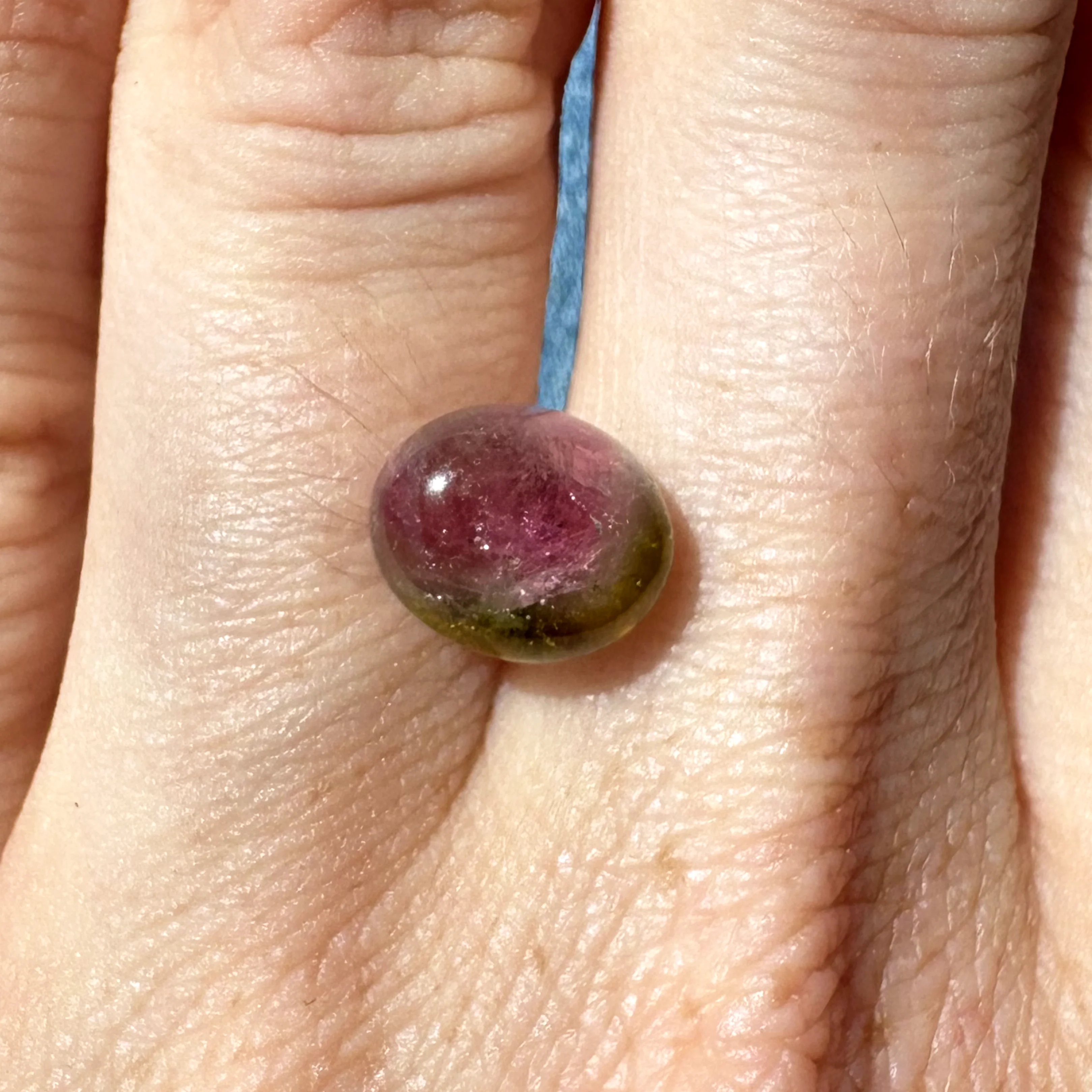 Bespoke 3.54ct Watermelon Tourmaline Cabochon - Image 4
