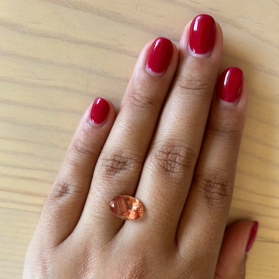 Bespoke 4.09ct Oregon Sunstone - Image 3