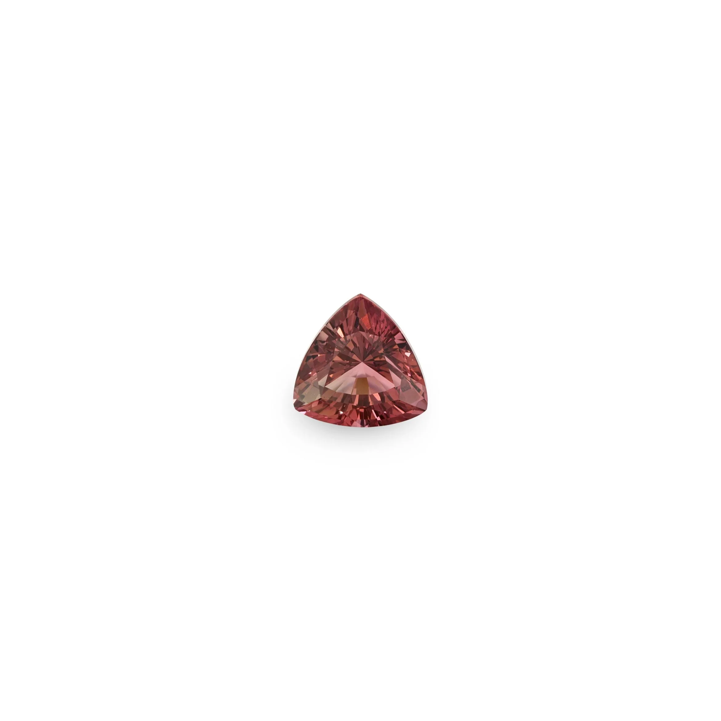 Bespoke 4.50ct Pink Tourmaline Trilliant Cut