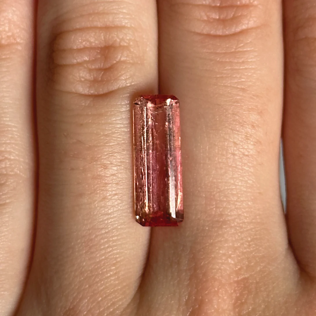 Bespoke 4.84ct Strawberry Imperial Topaz - Image 2