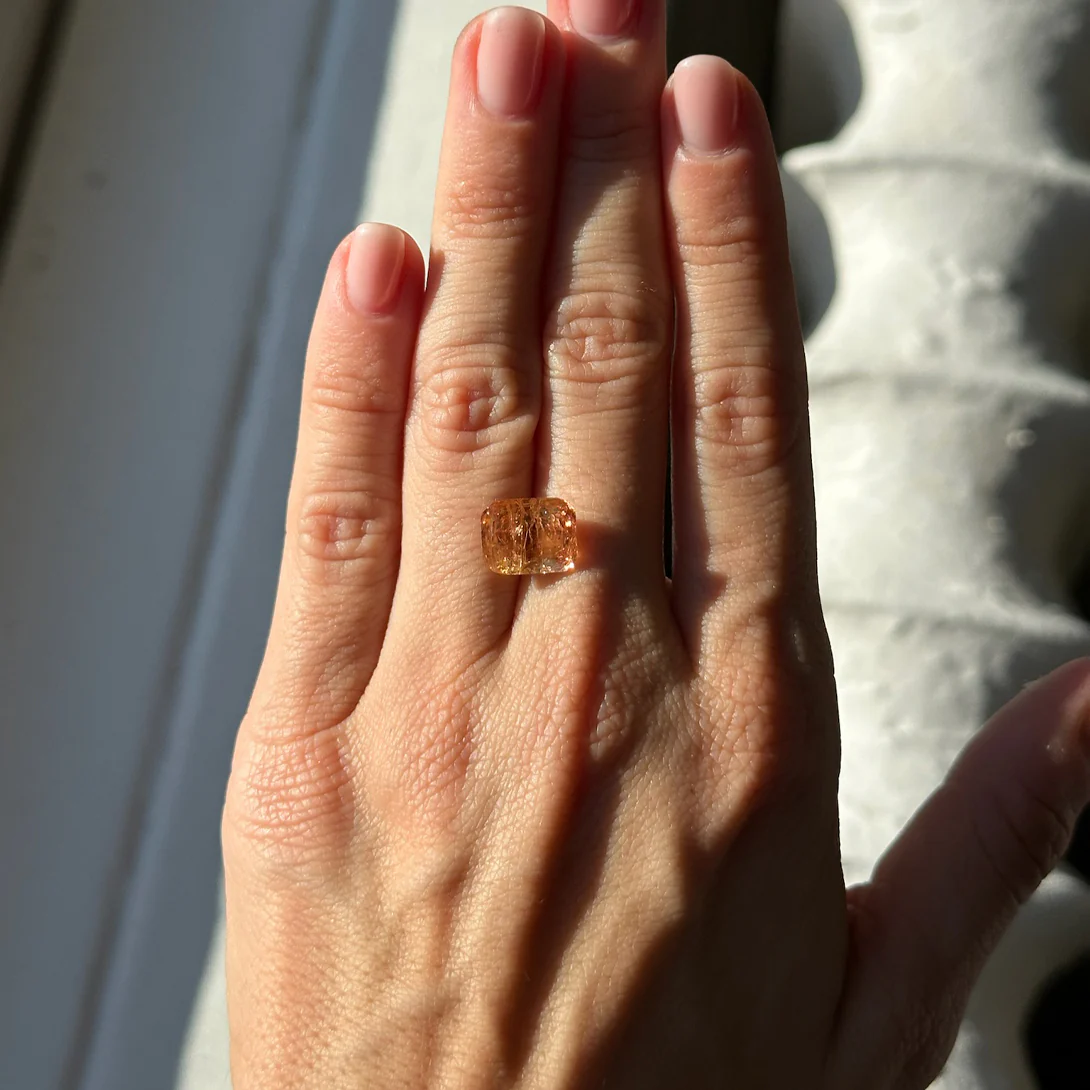 BESPOKE 4.92CT IMPERIAL TOPAZ - Image 4
