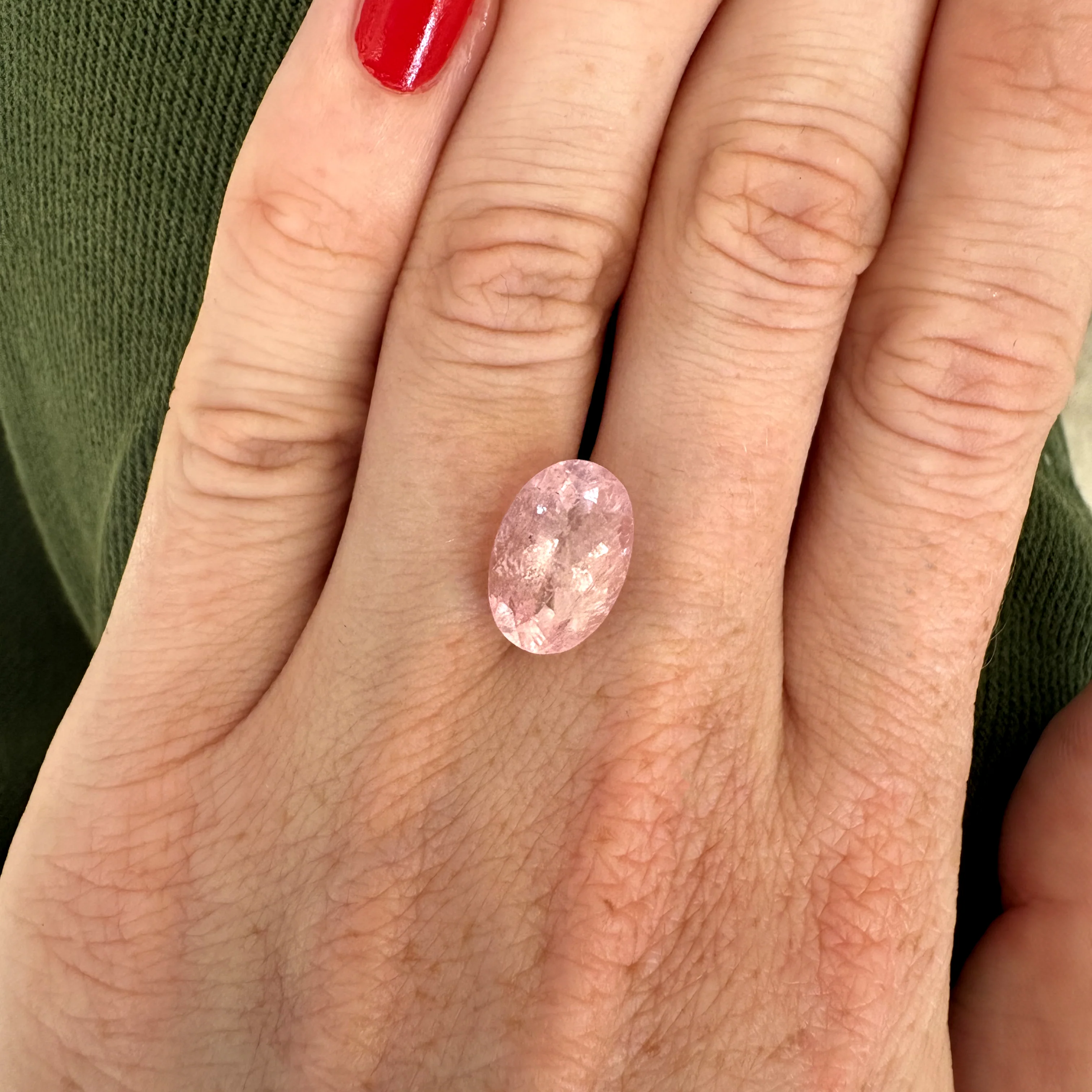 Bespoke 5.00ct Oval Pink Beryl - Image 4