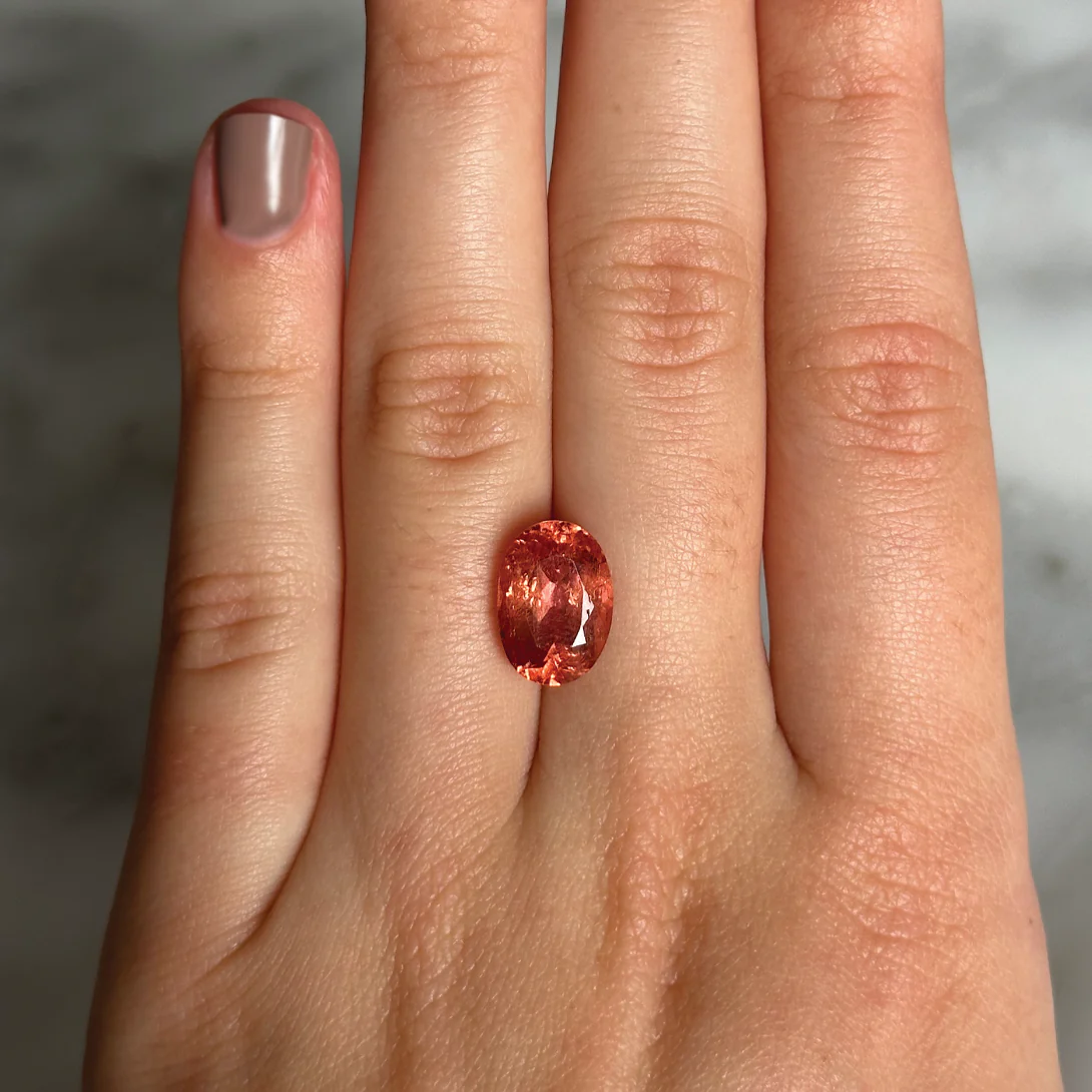 Bespoke 5.35ct Imperial Topaz - Image 2