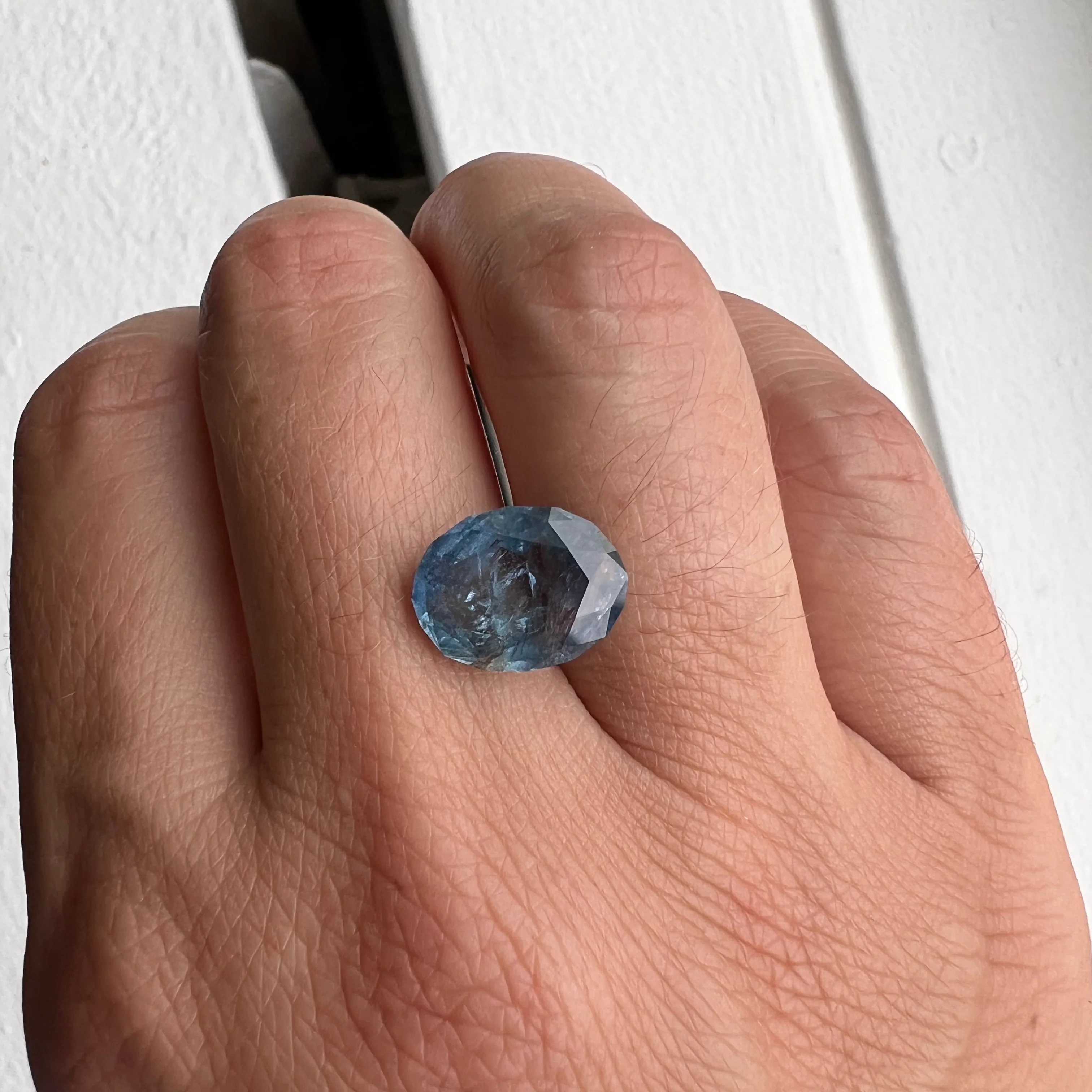 Bespoke 6.24ct Blue Sapphire - Image 3