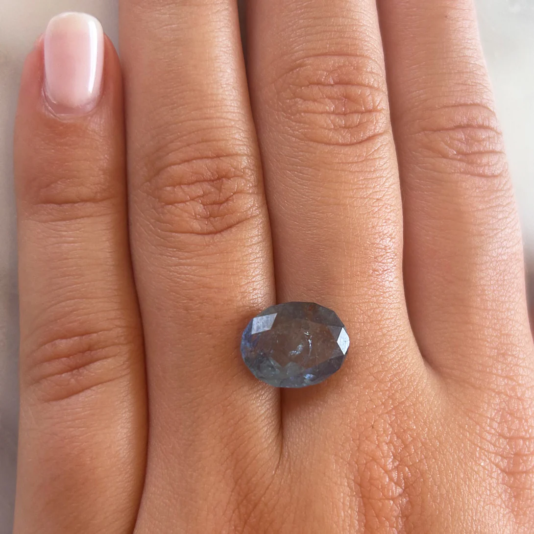 Bespoke 6.24ct Blue Sapphire - Image 4