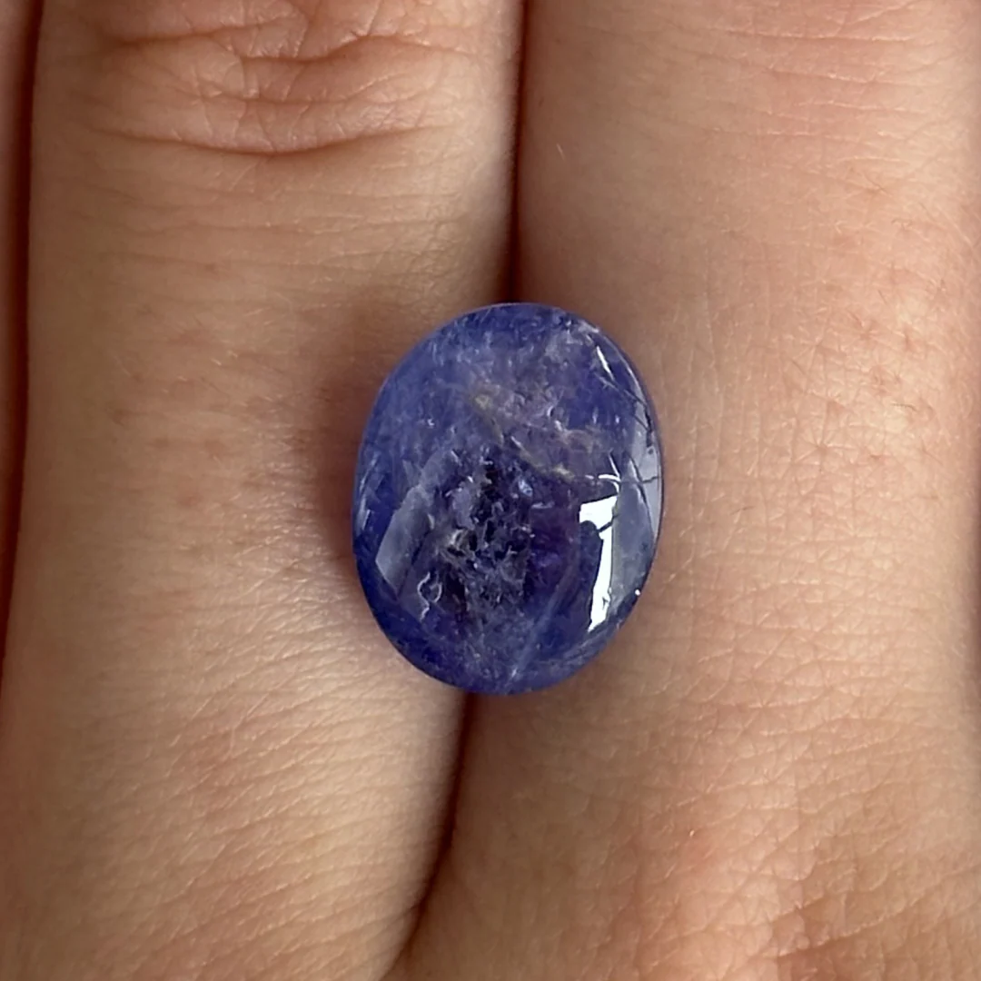 Bespoke 8.29ct Tanzanite Cabochon - Image 4