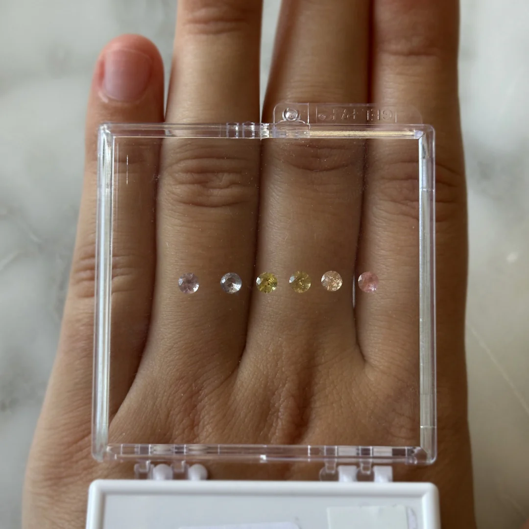 BESPOKE RAINBOW ANZA SAPPHIRES - Image 3