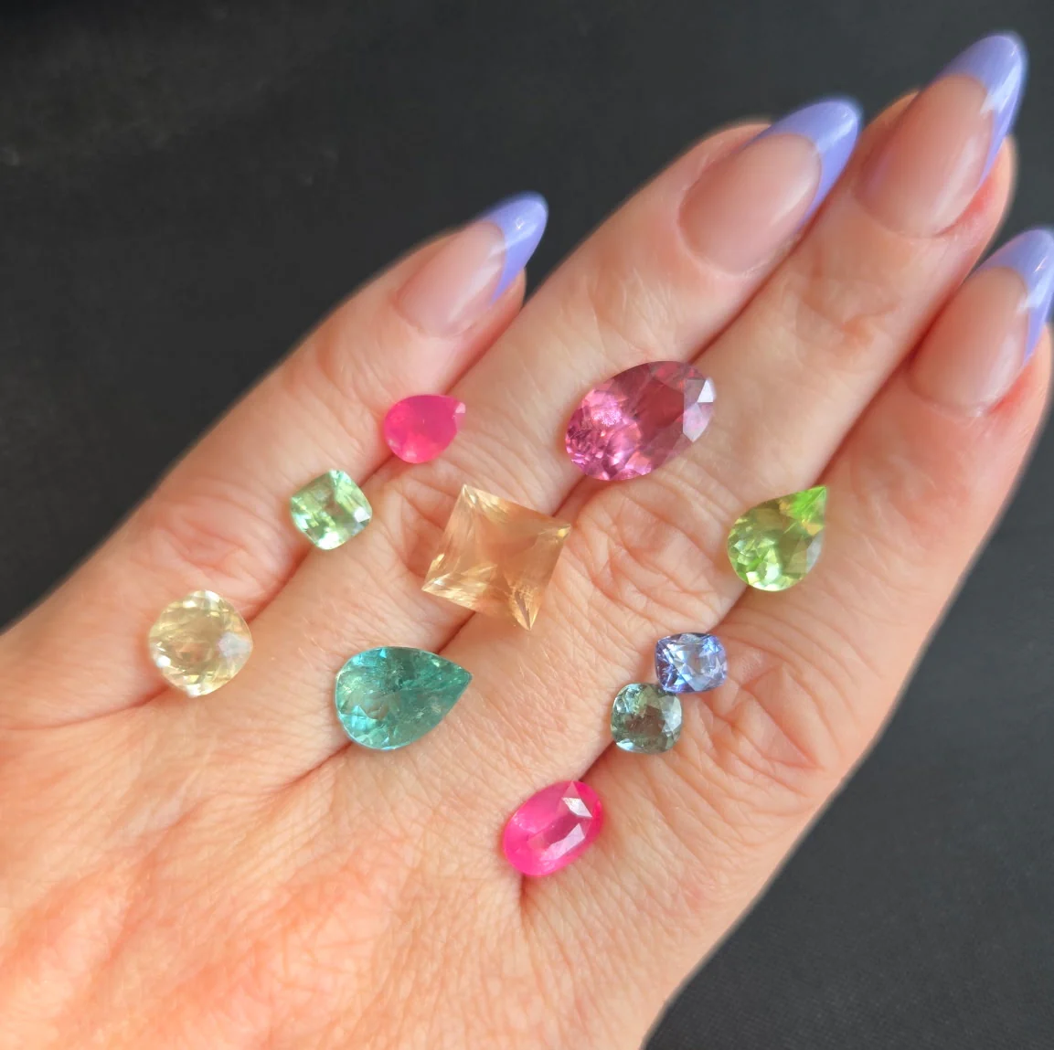 BESPOKE TOI ET MOI TOURMALINE & SAPPHIRE - Image 2