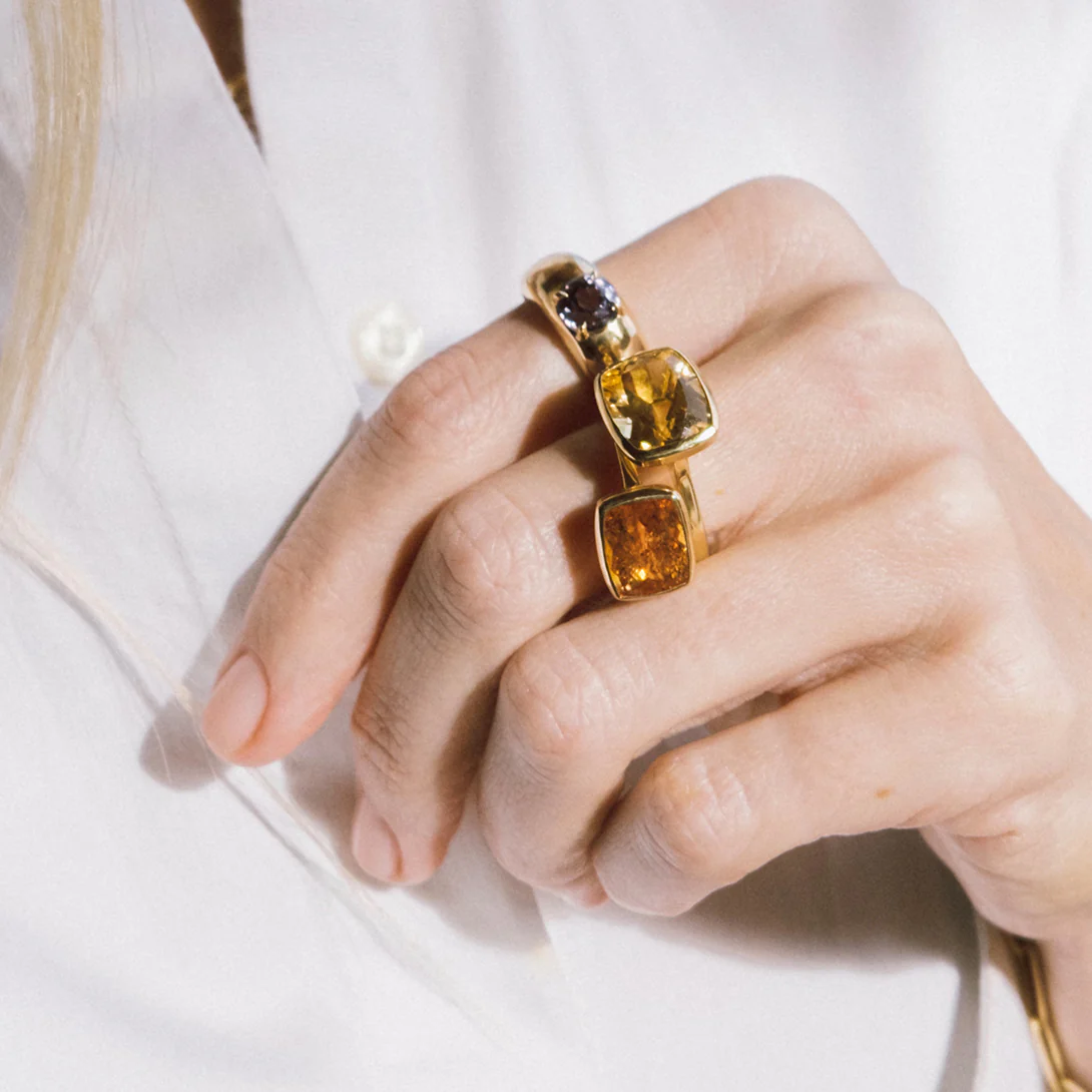 9ct Citrine Georgia Birthstone Ring - Image 6