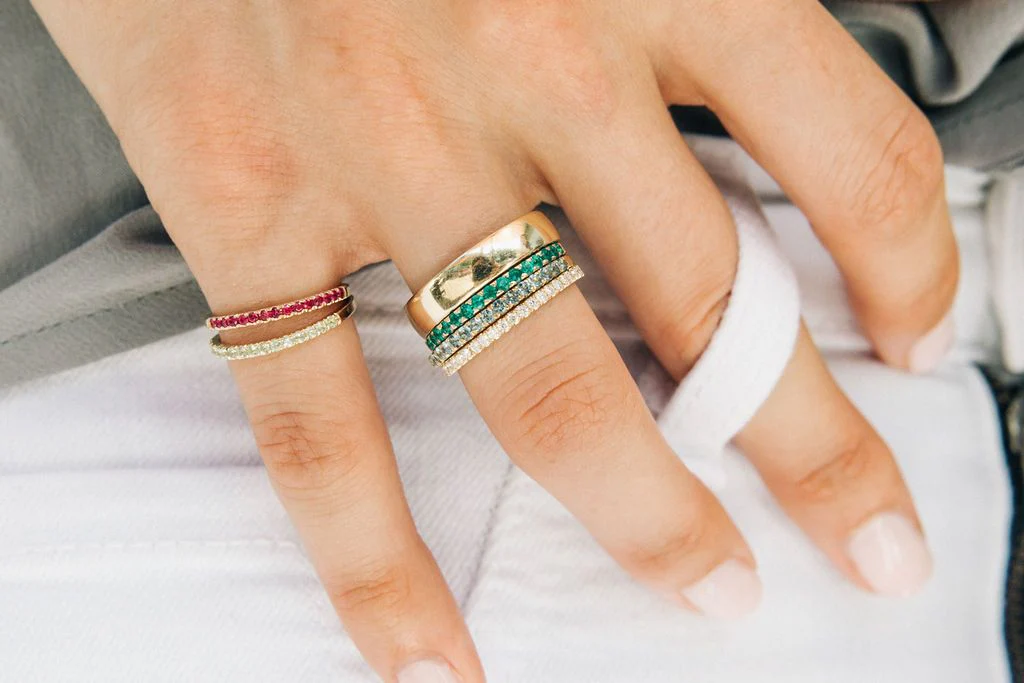 Classic Wide Gold Band, 4.5mm - Image 9