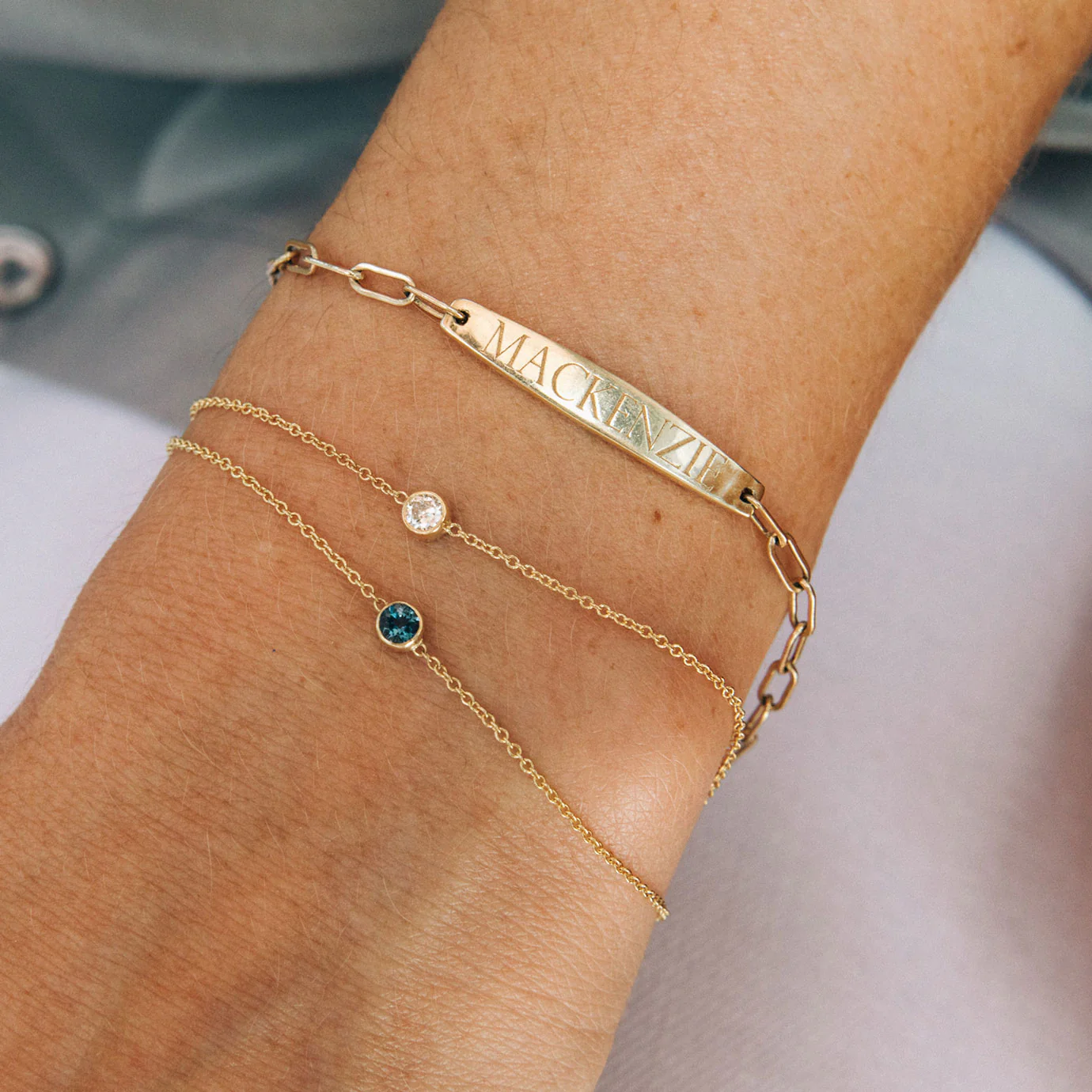 Custom Engraved ID Bracelet - Image 4