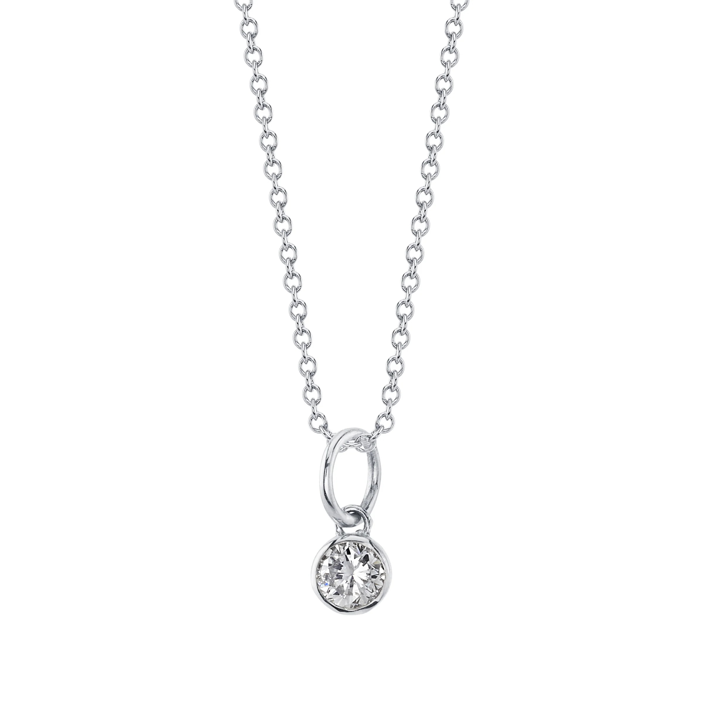 Diamond Birthstone Charm - Image 3